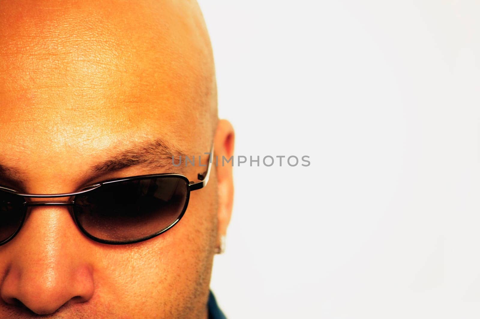 A man's face