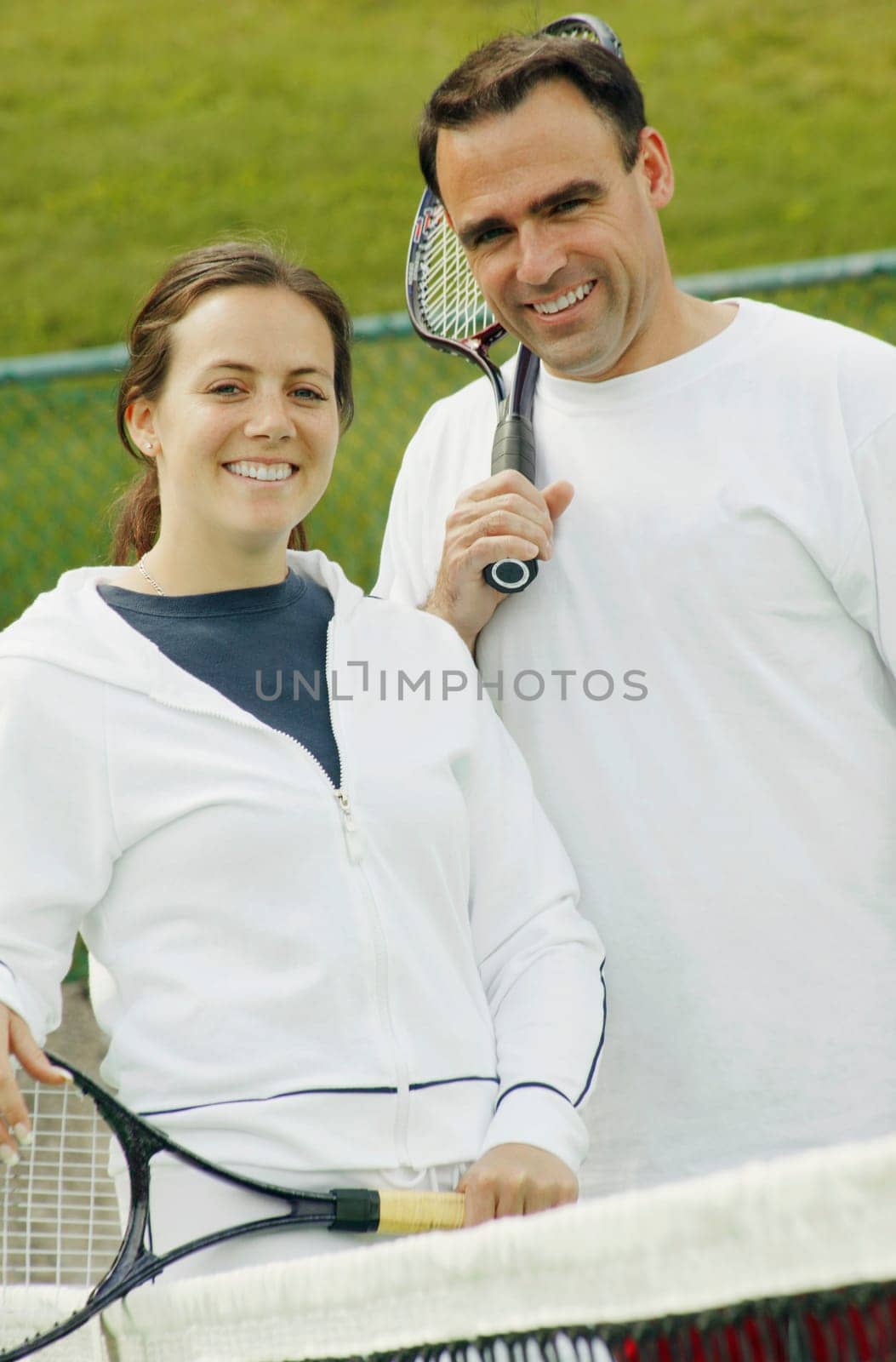 A couple of tennis players