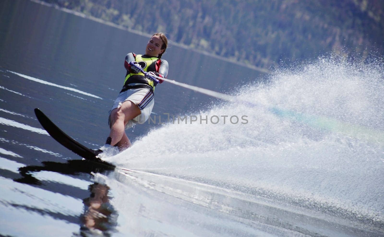A slalom ski