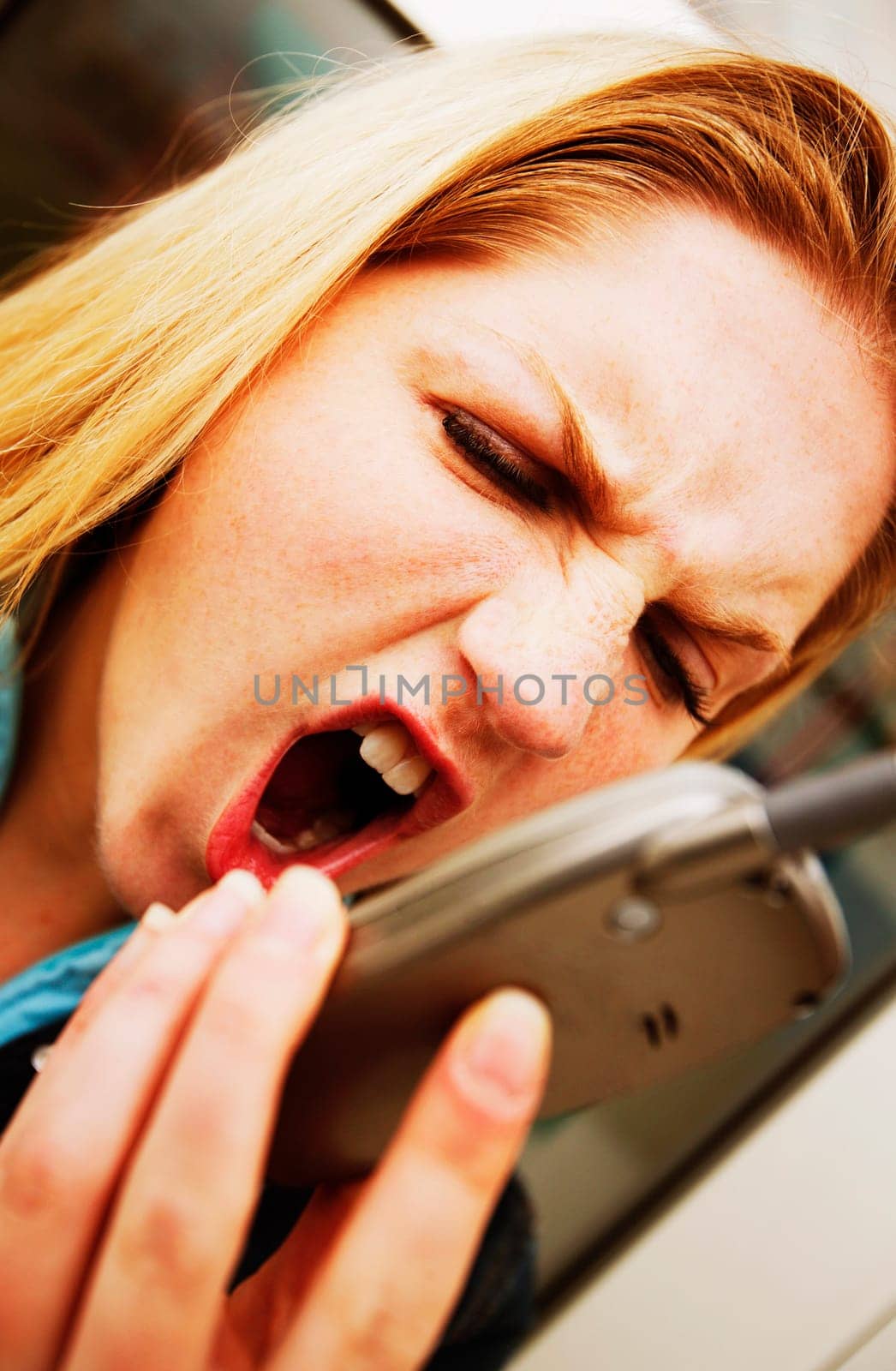 An angry phone call