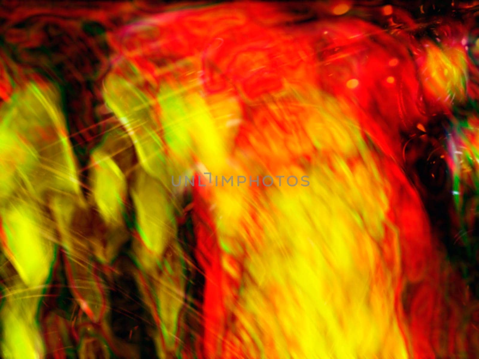 A fiery mixture of color
