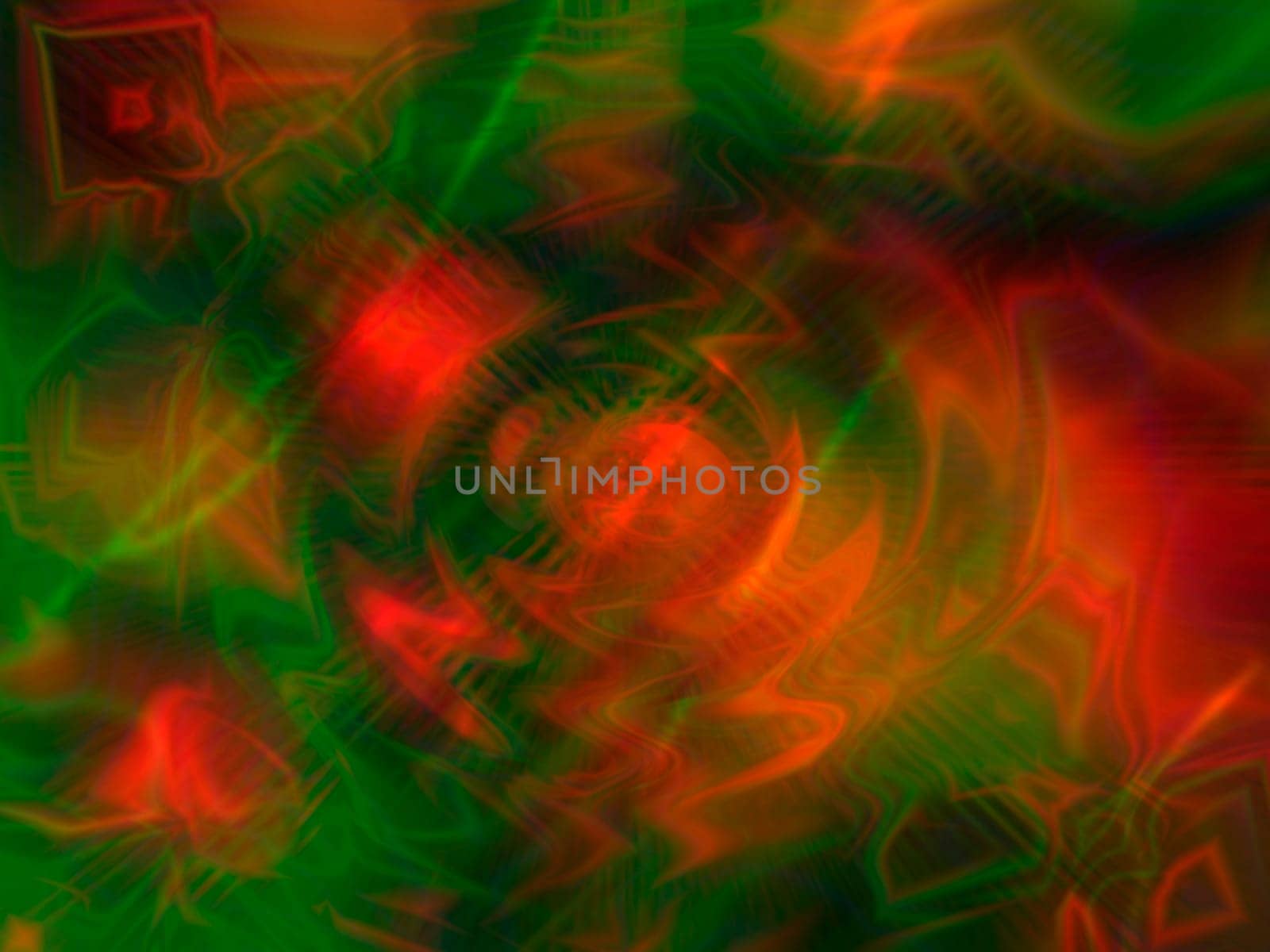 Green and red design