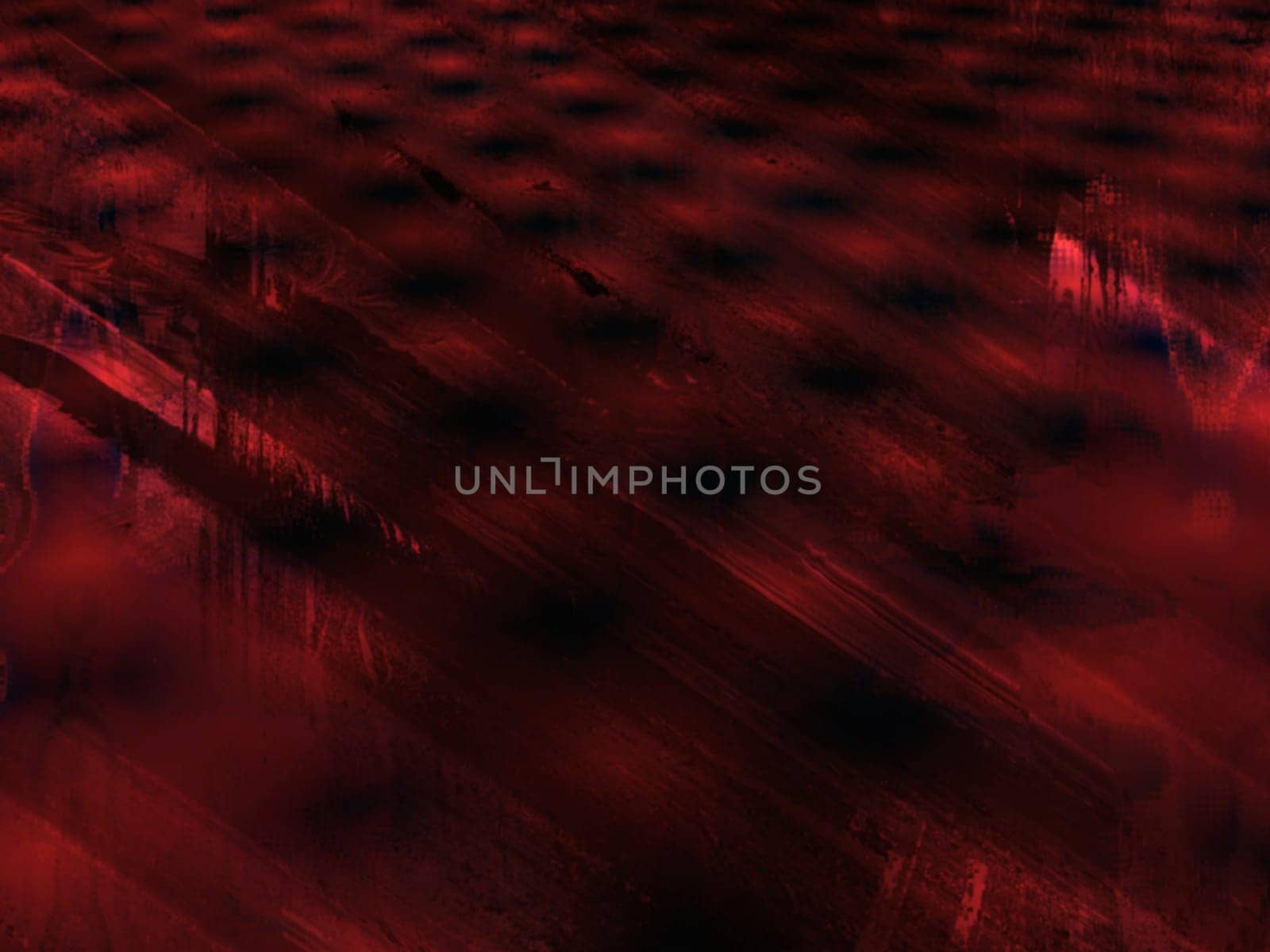 A spotted red background