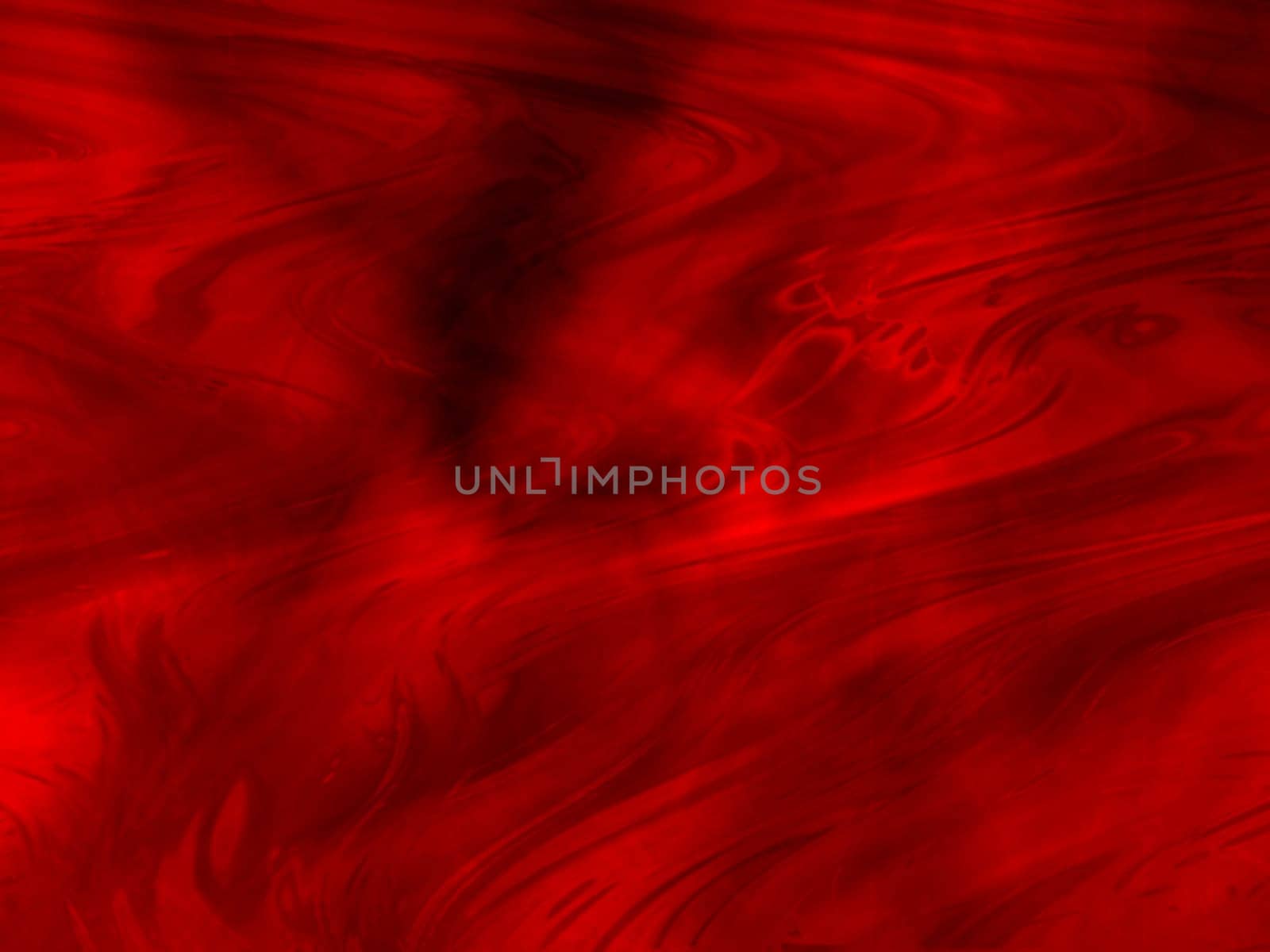 Red hot flames