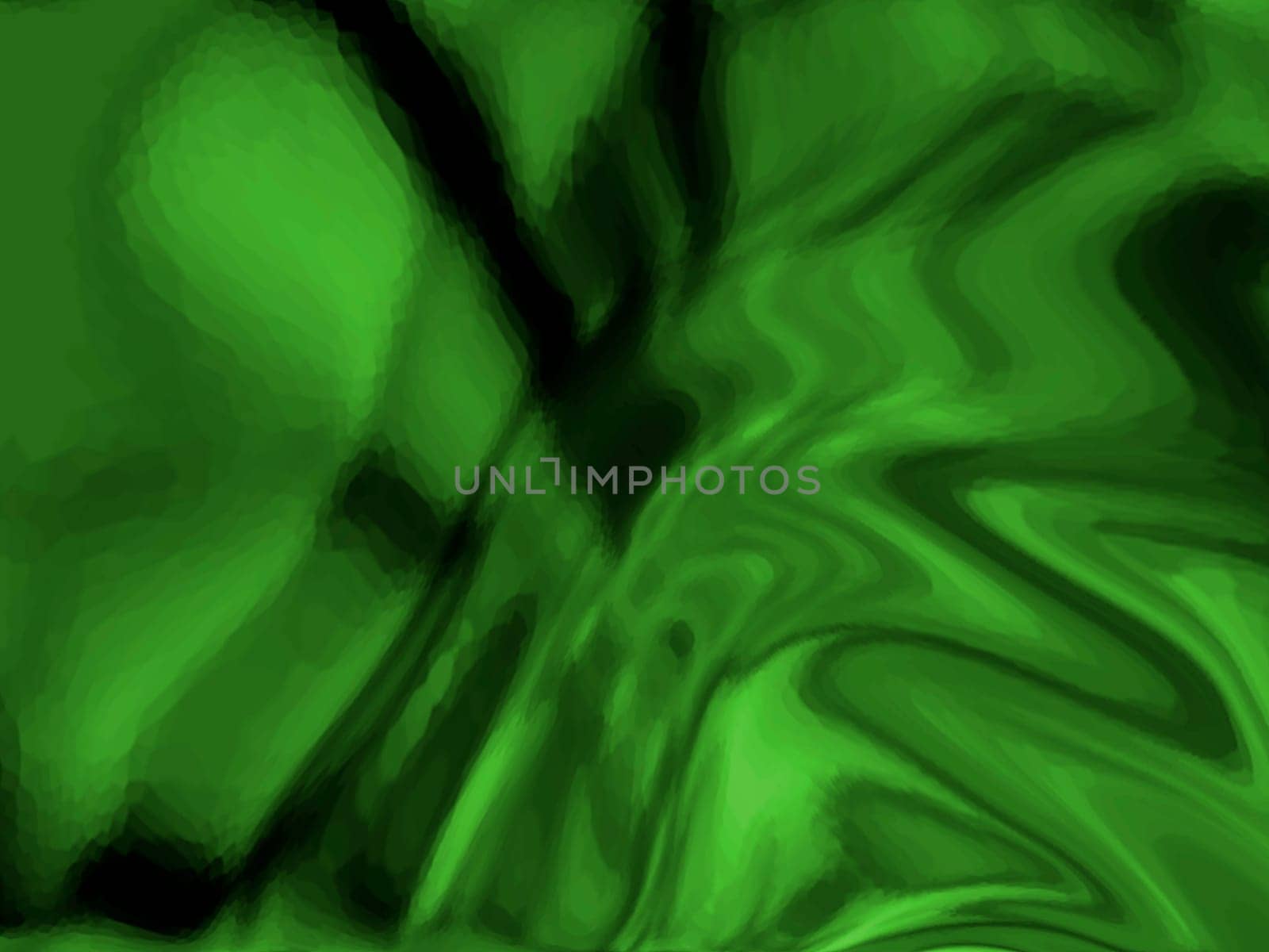 Green swirls