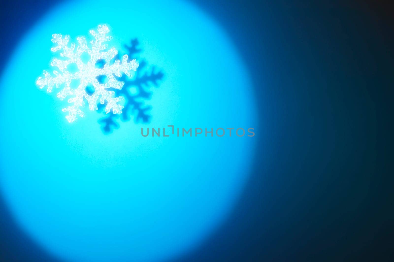 Single snowflake