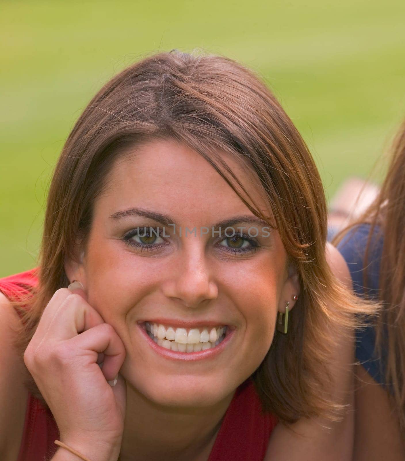 Portrait of pretty teen girl
