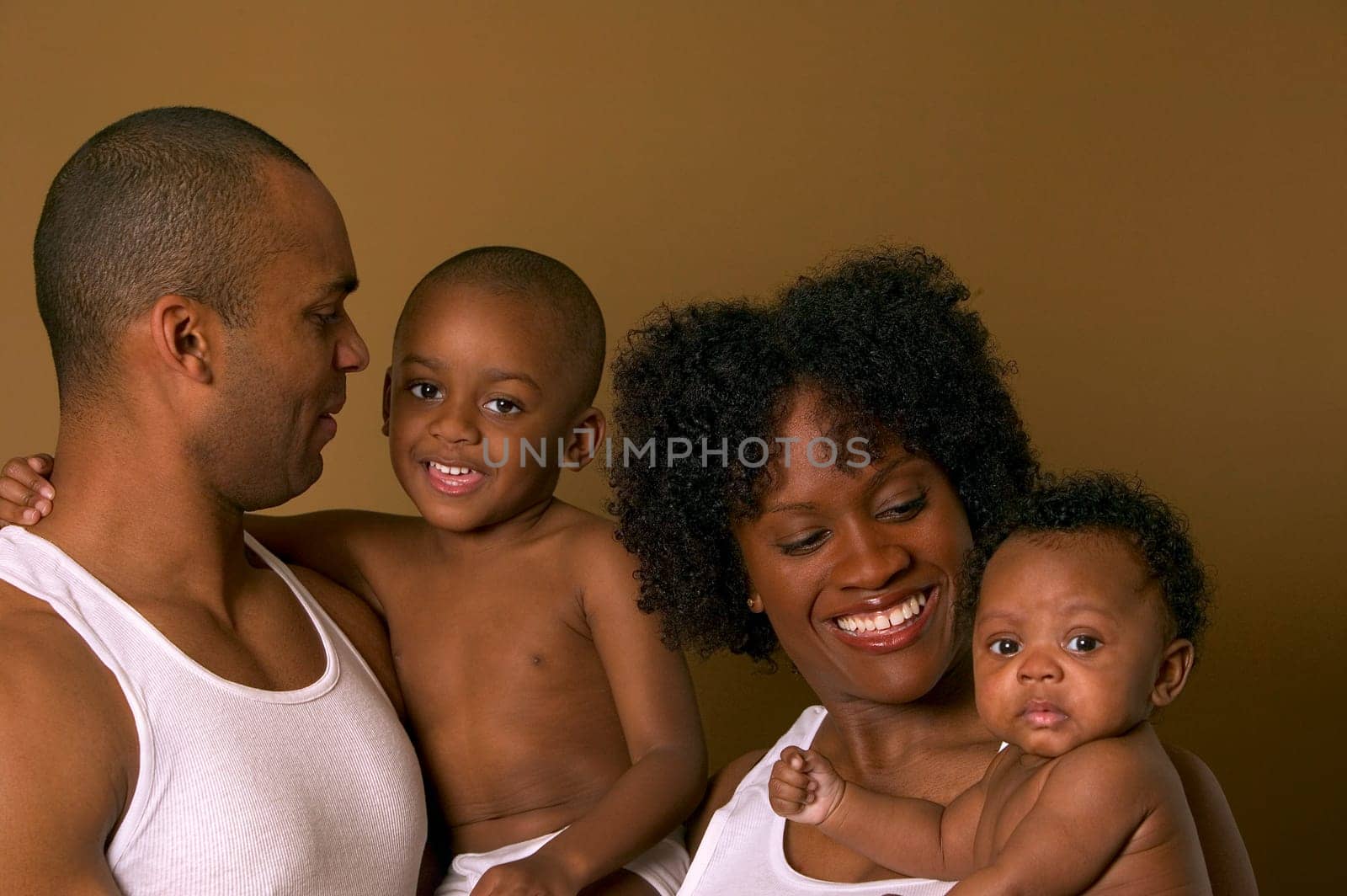 Family with young children