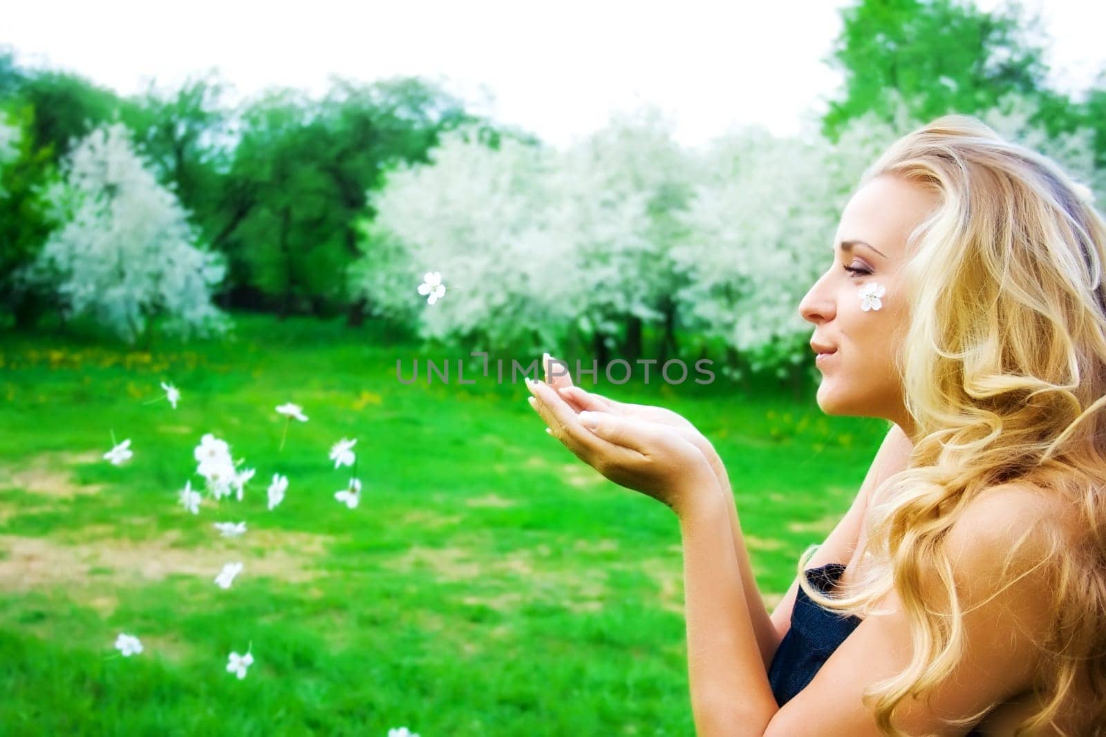 Spring lady