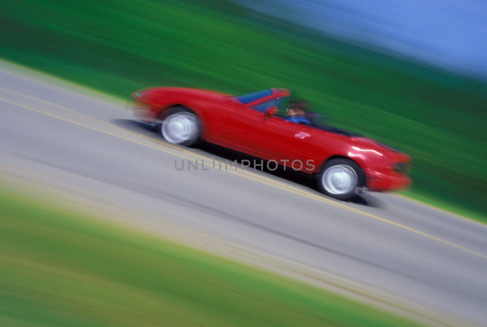 Red sports car