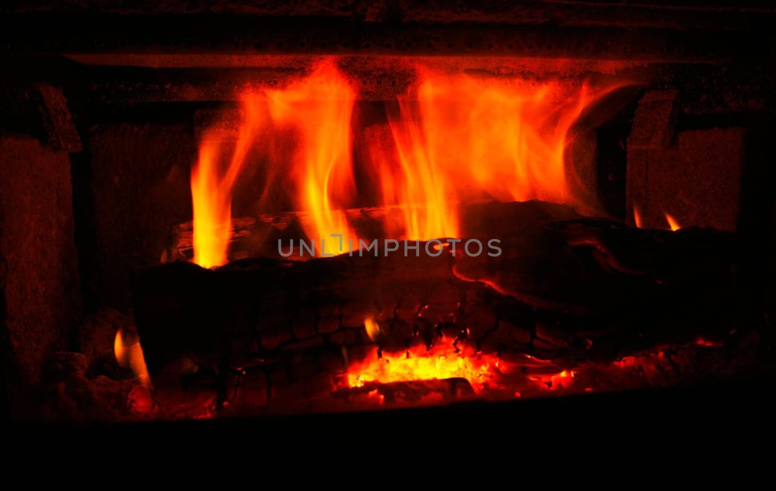 Burning fire