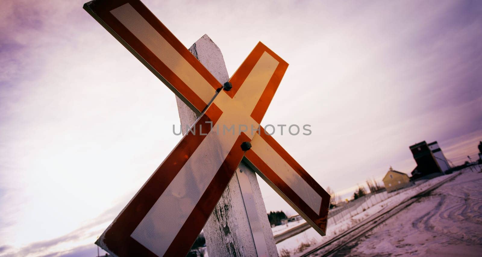 Railroad sign