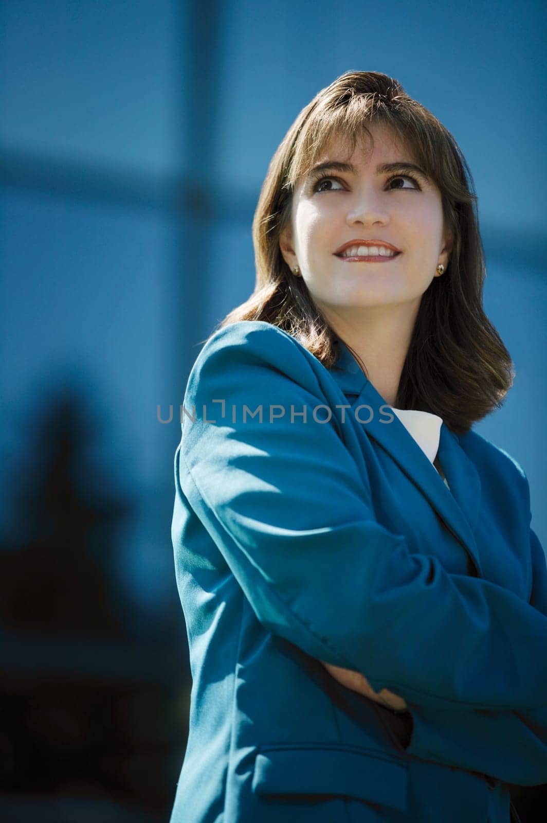 Portrait of smiling businesswoman