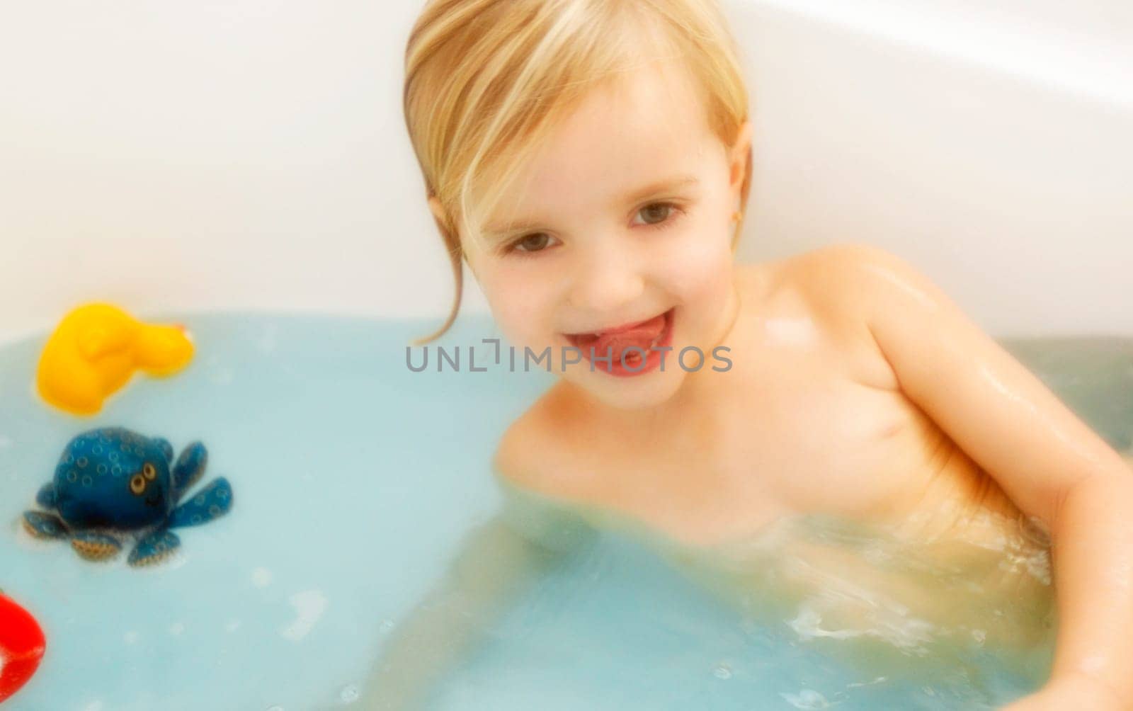 Child in bath