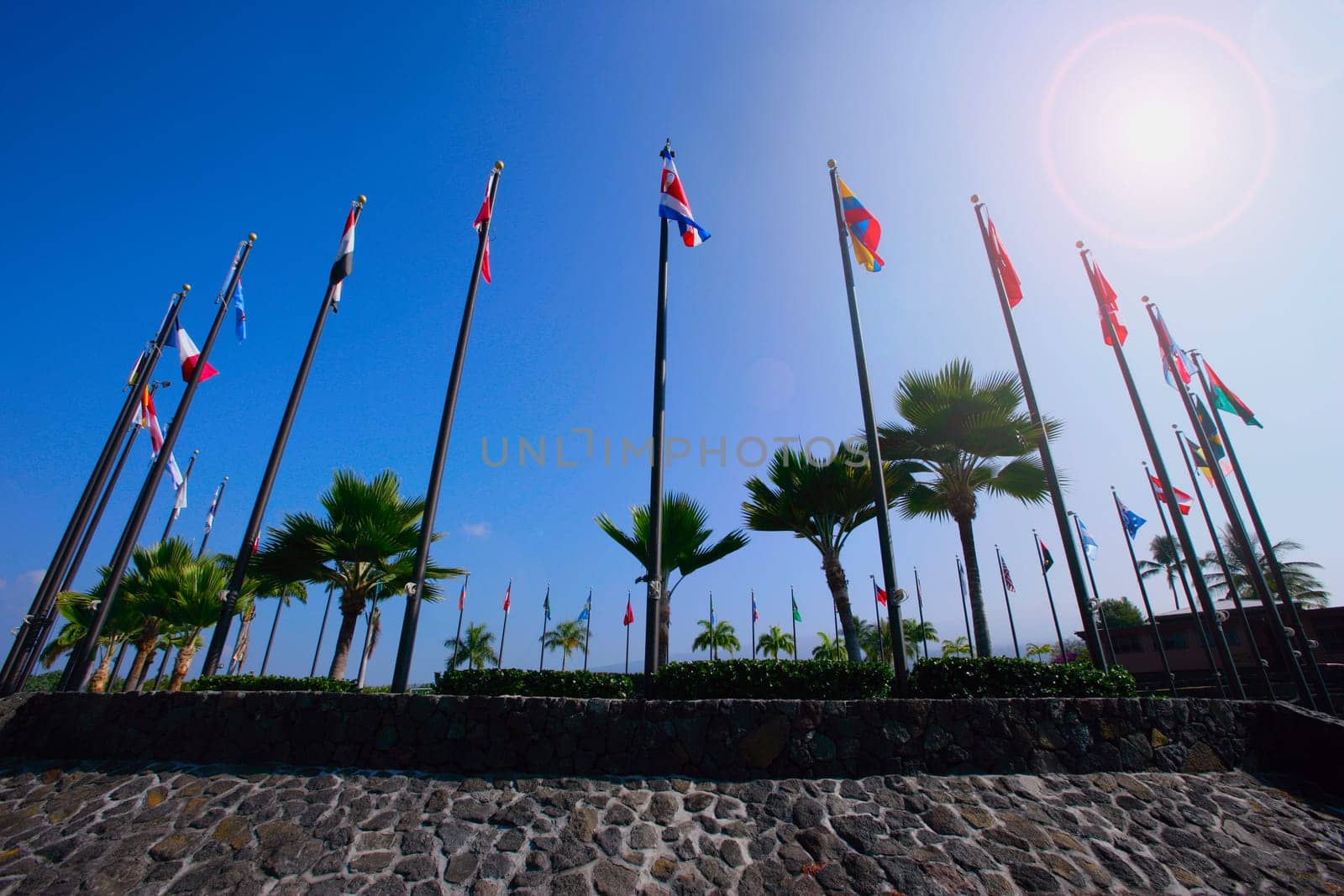 Group of flags