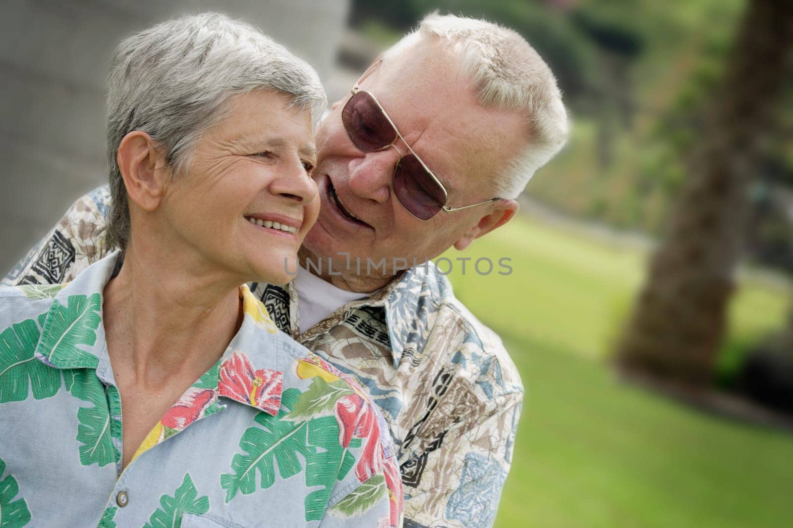 Happy senior couple