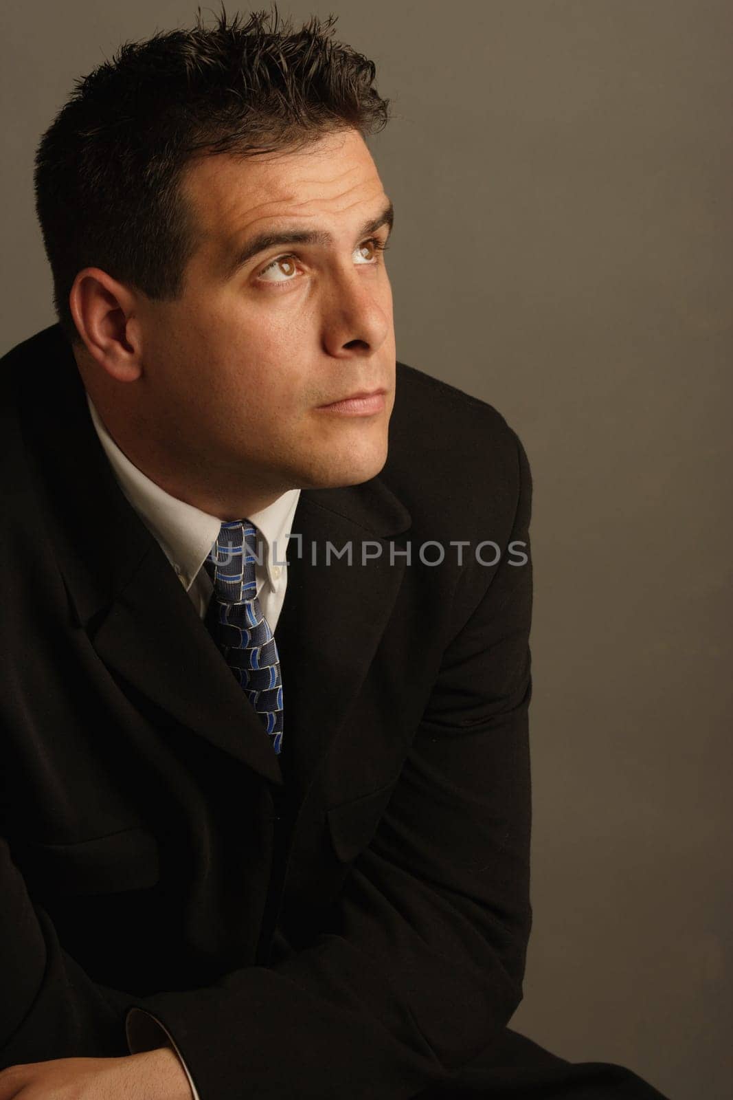 A portrait of a business man