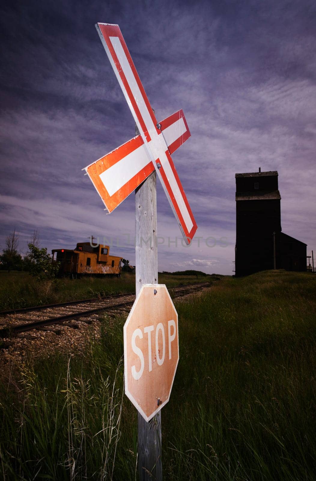 A railway sign