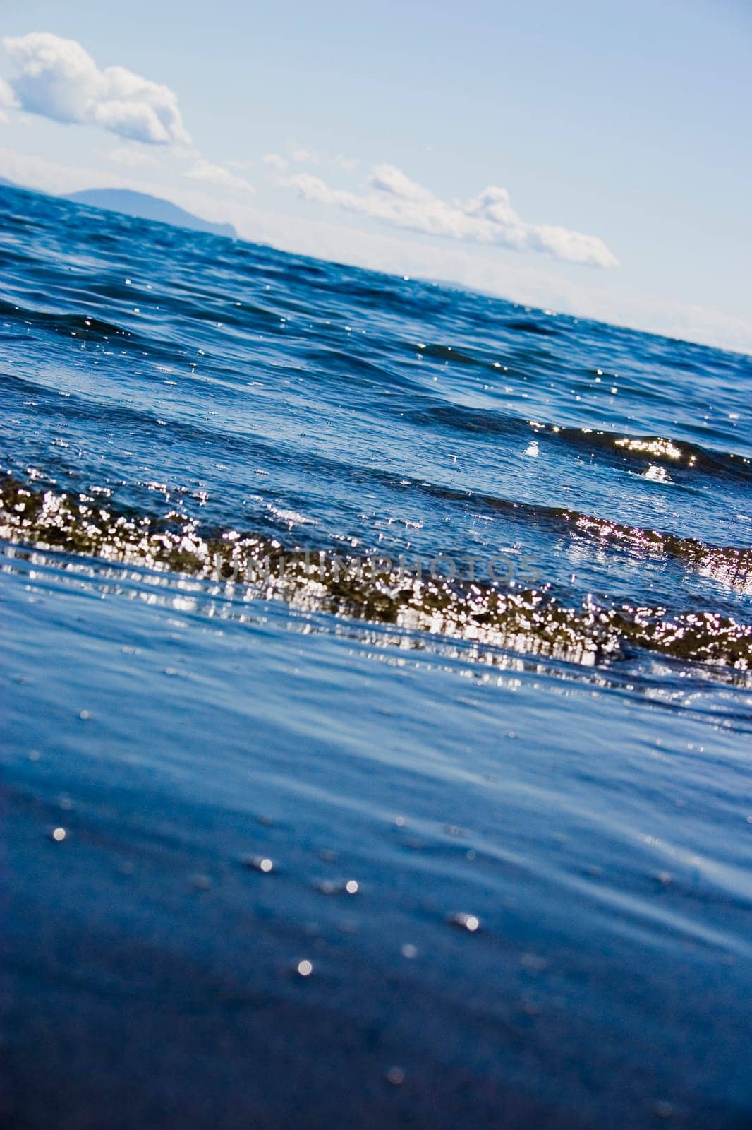 Ripples on the water