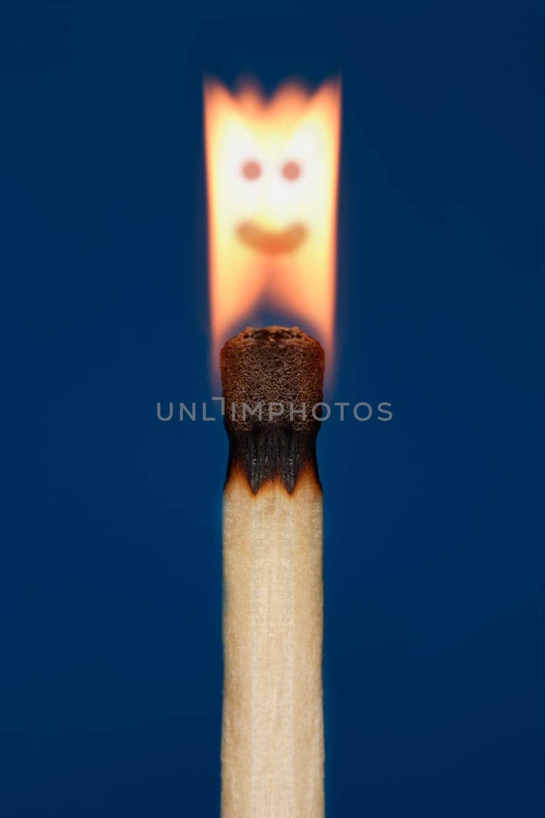 A happy flame