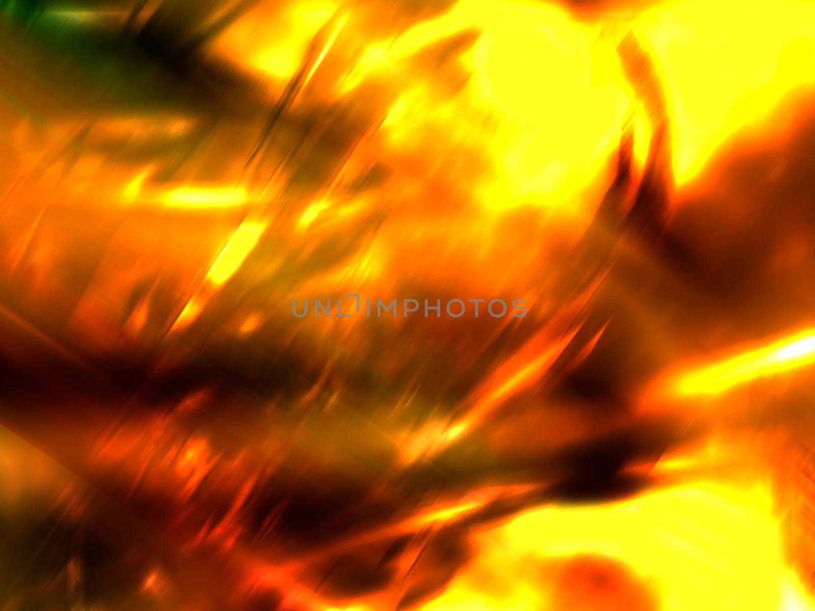 Flame like computer generated design