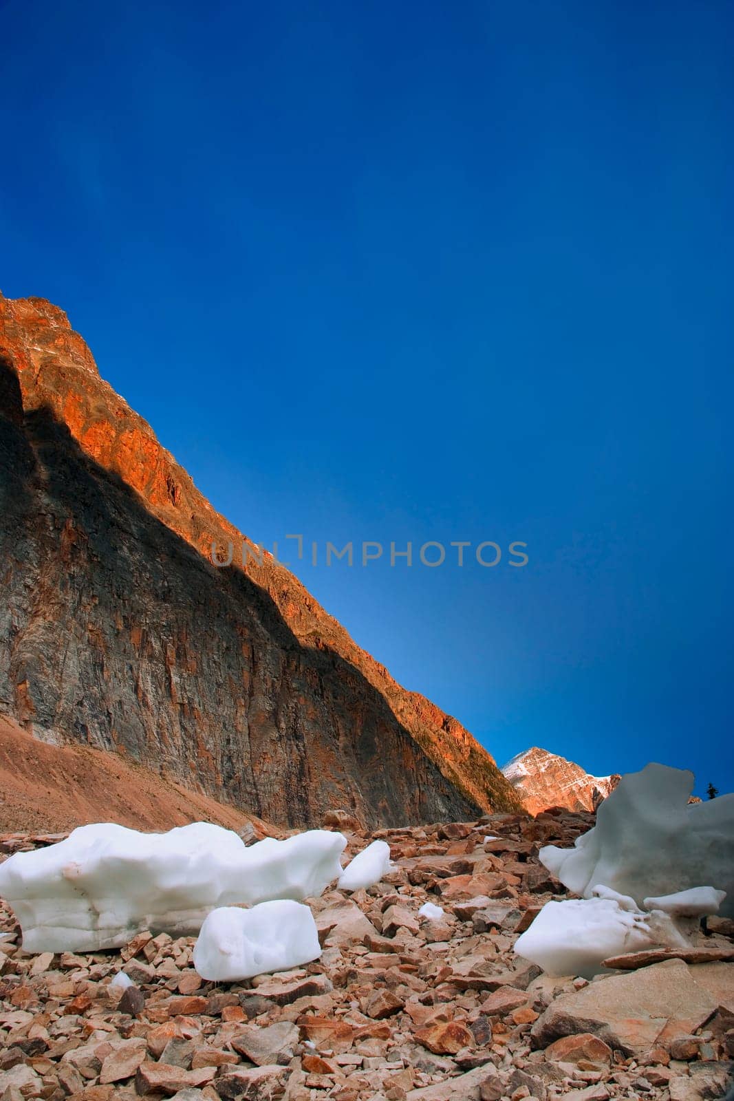 Path of the Glacier Trail Mt Edith Cavell Jasper