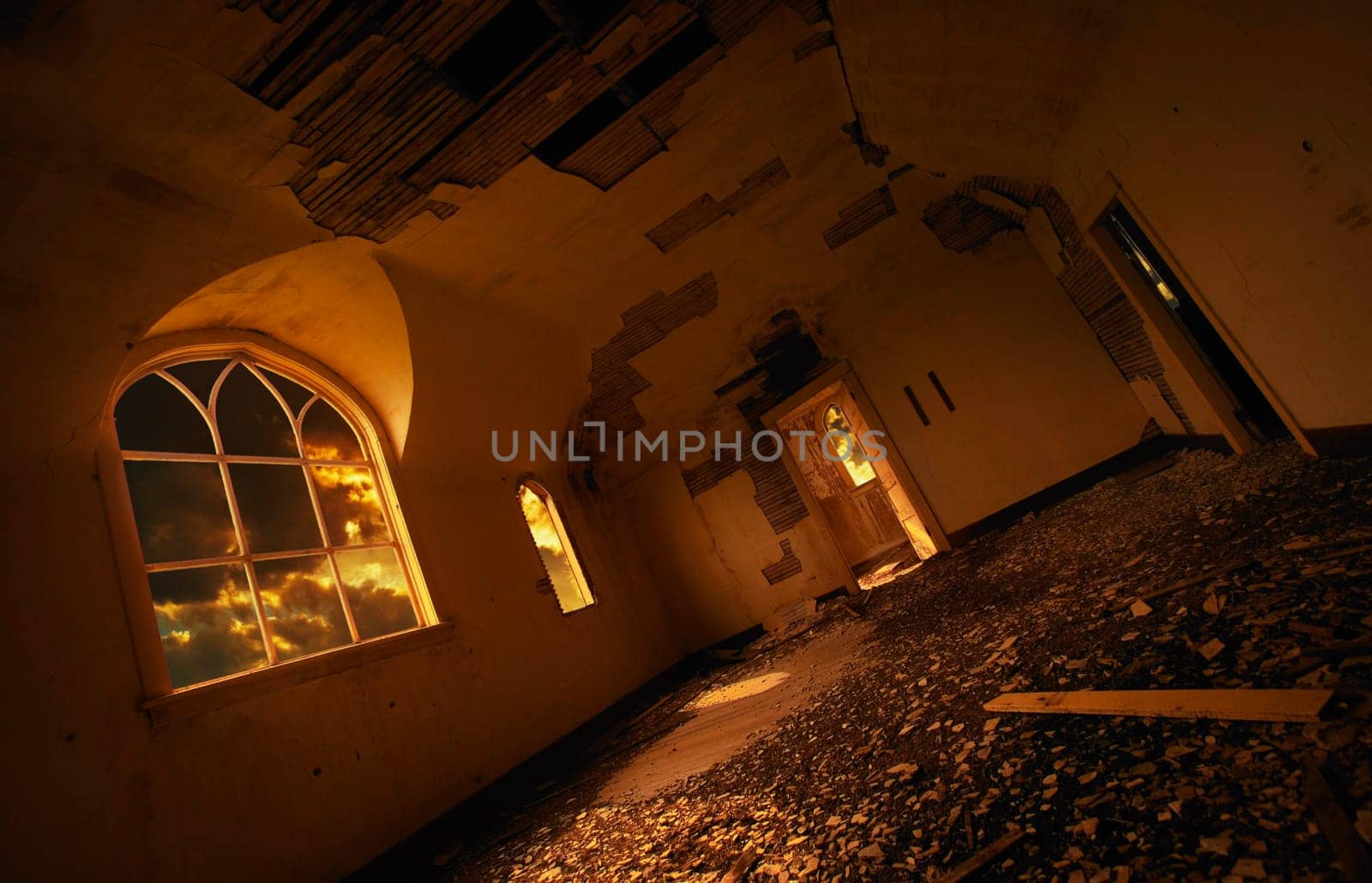 A neglected building