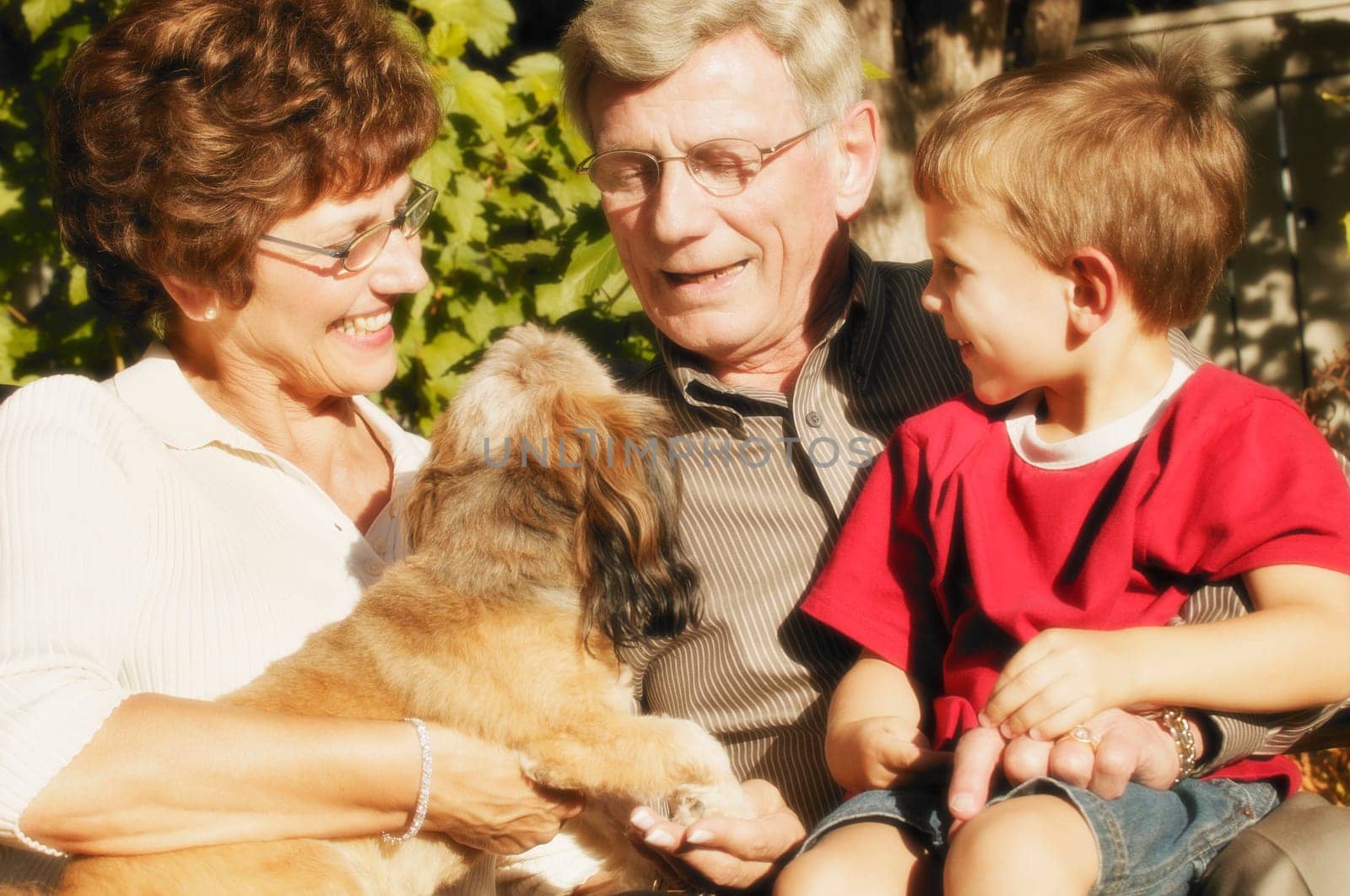 Family spends time together
