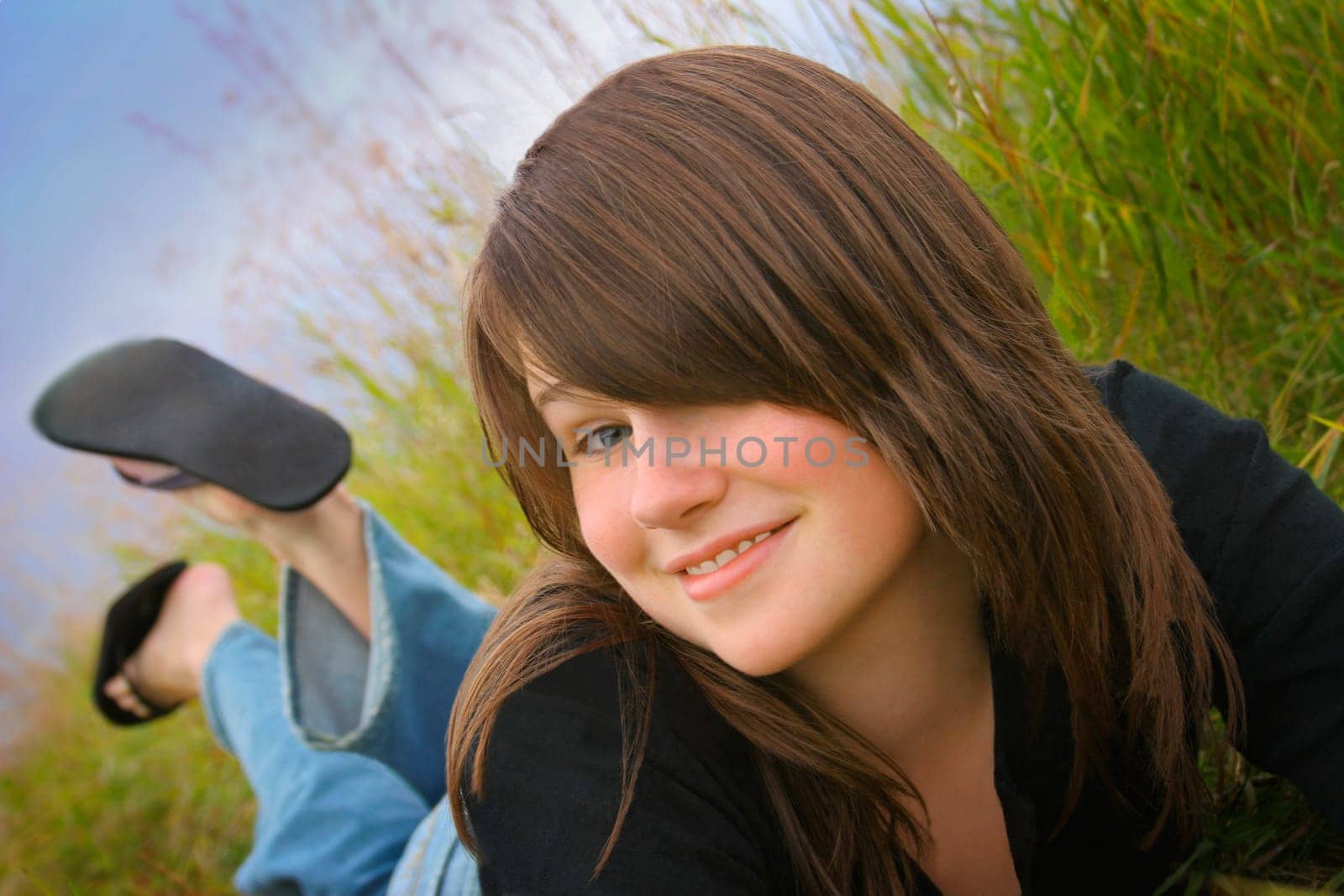 Portrait of a teenager