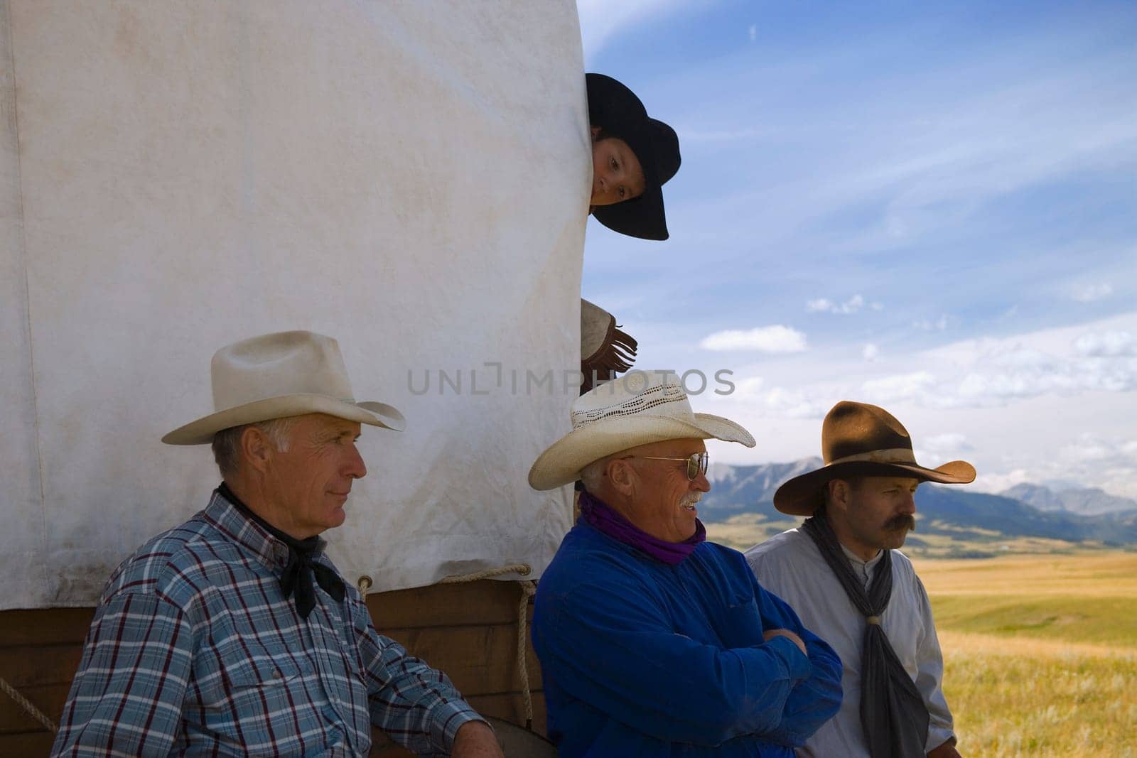 Cowboys together