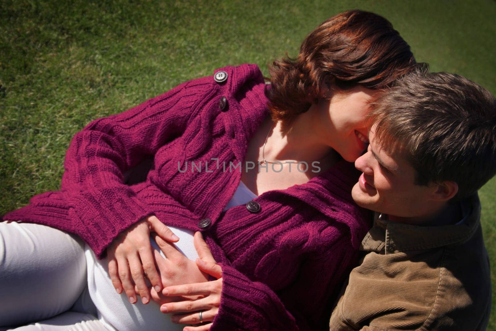 Couple enjoying each other
