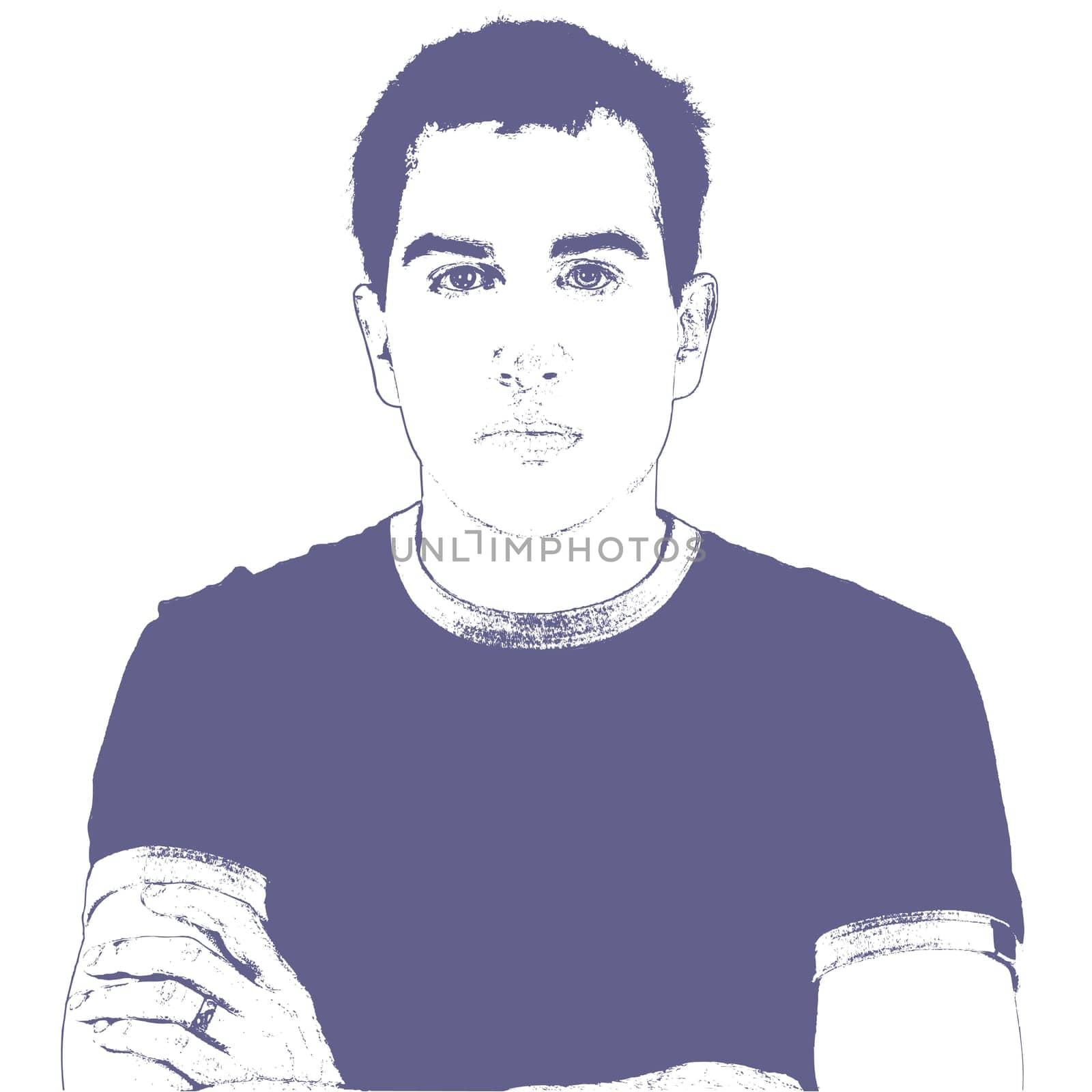 A young man