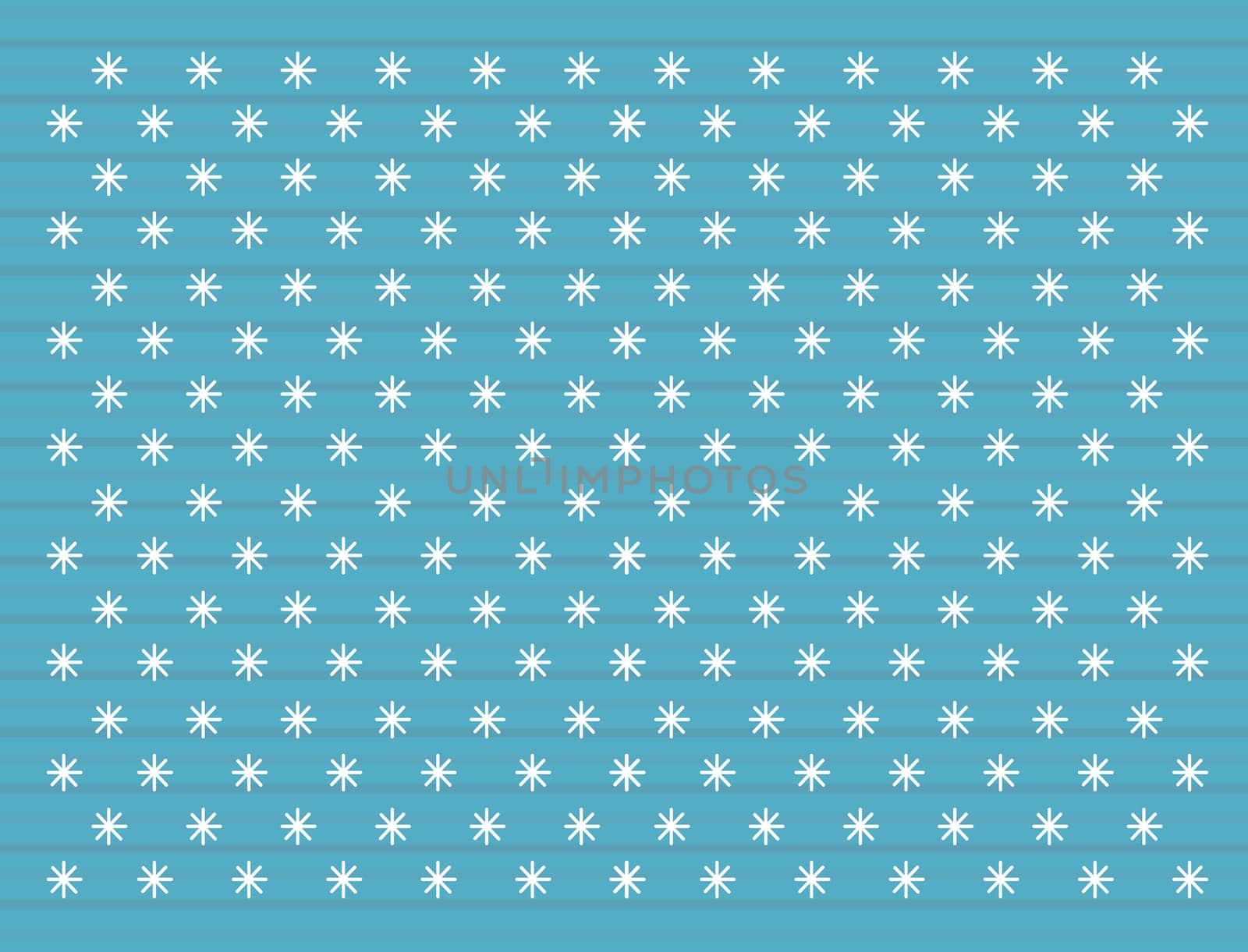 Rows of tiny white stars