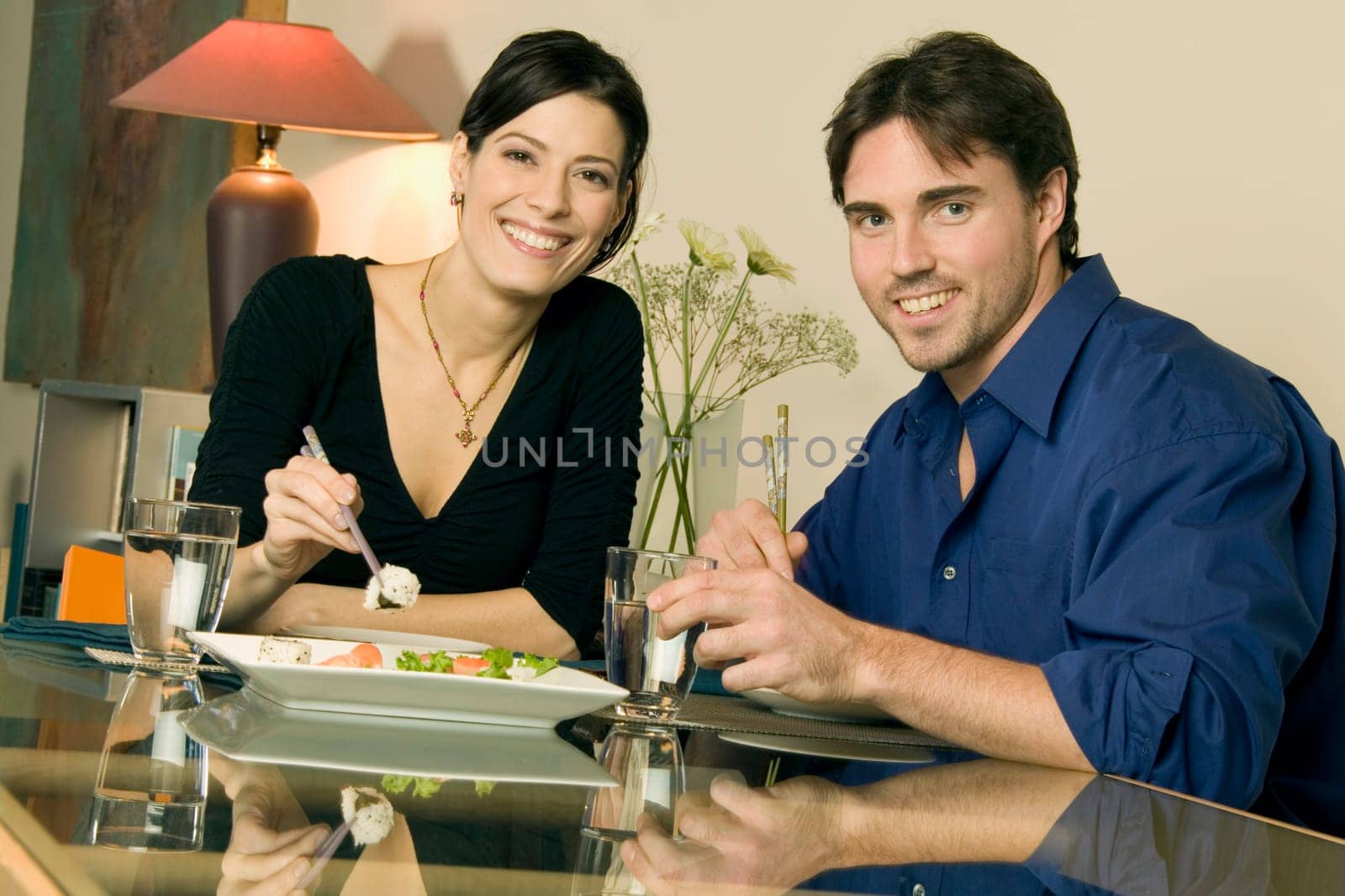 Couple on a date