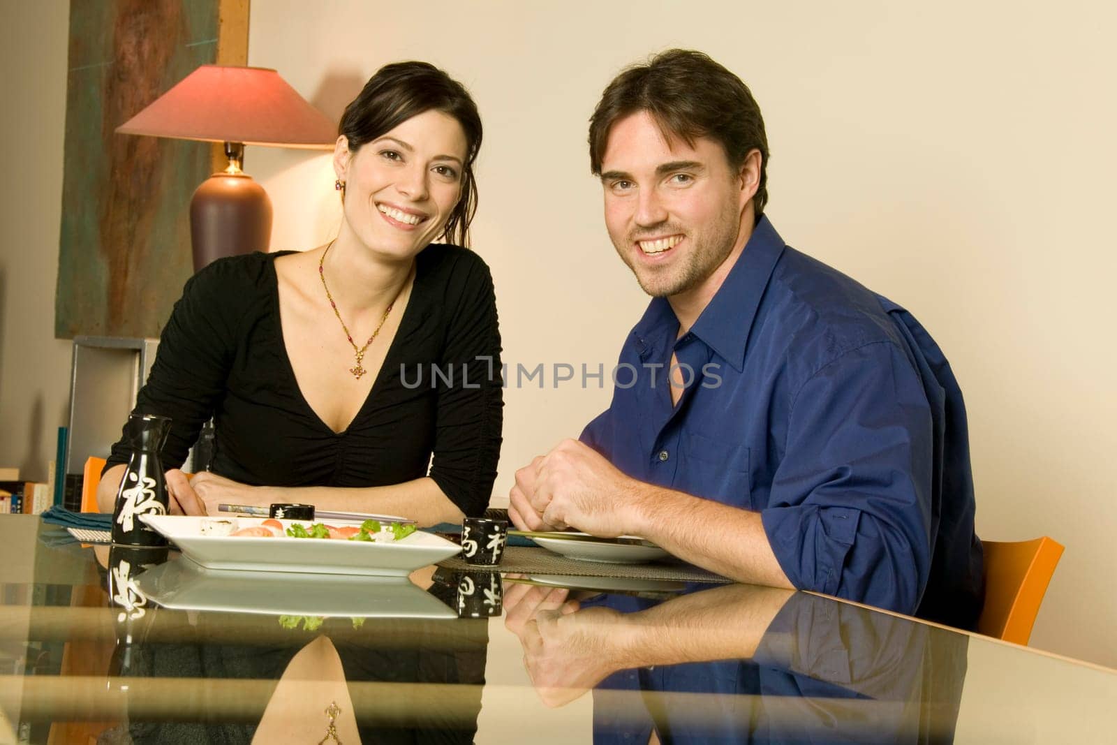 Couple on a date
