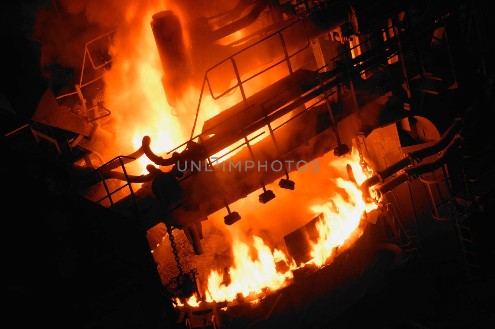 Molten steel factory