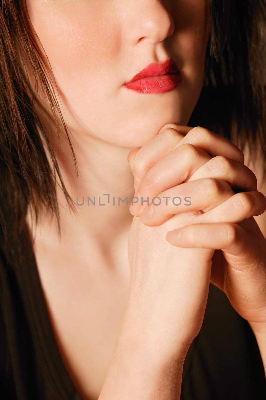 Woman praying