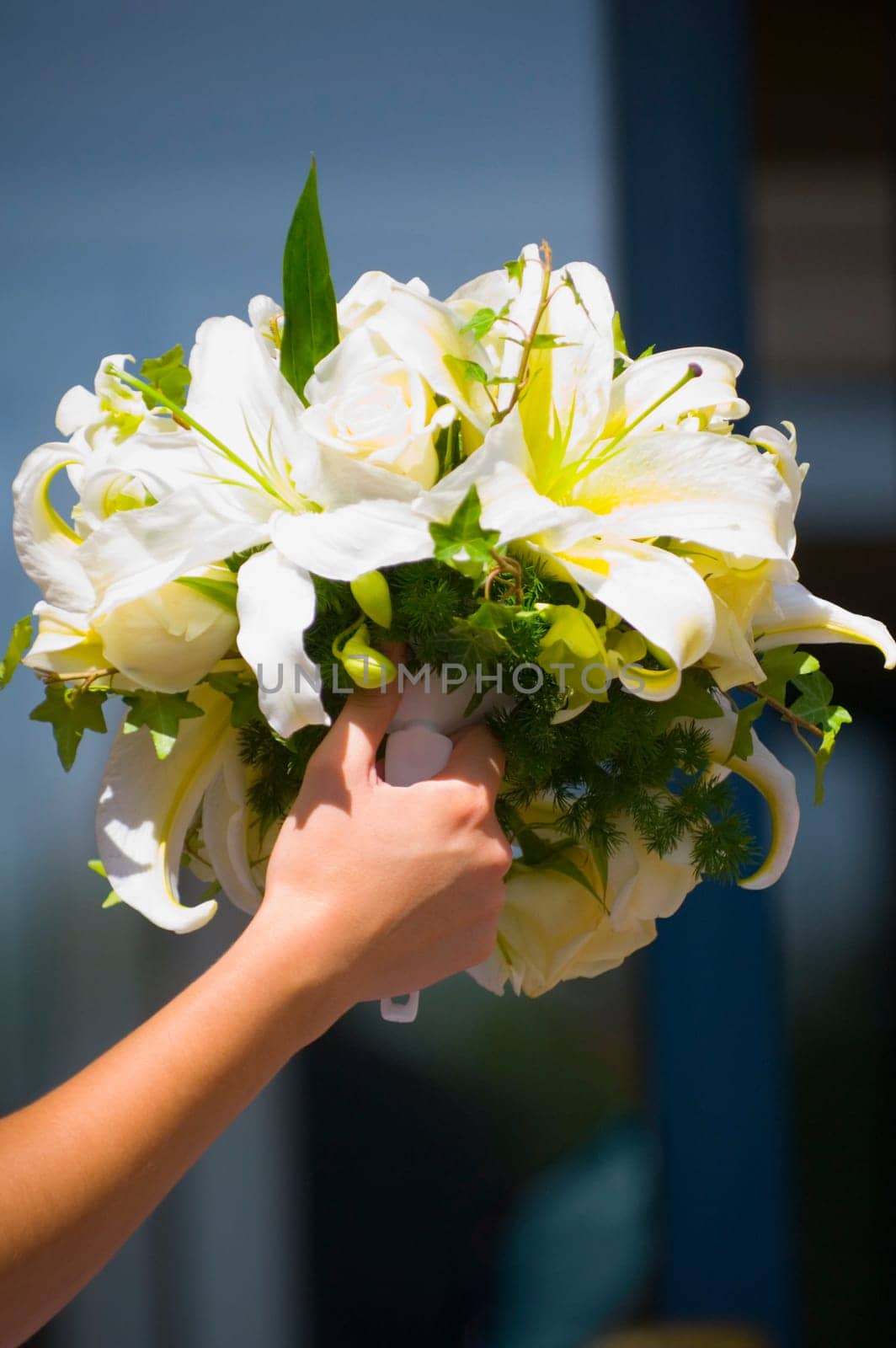 Lily flower bouquet
