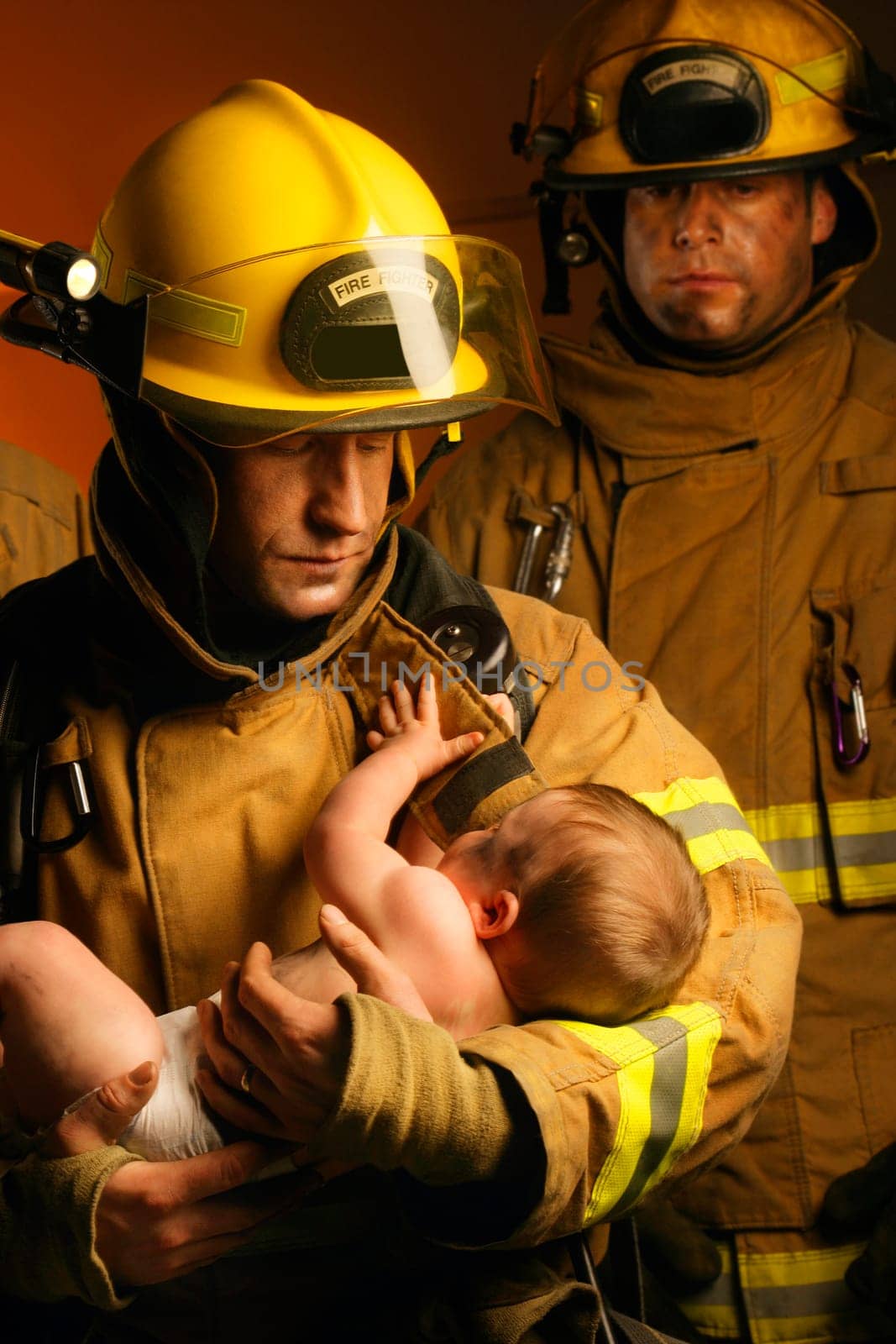 Rescuing Baby from Fire