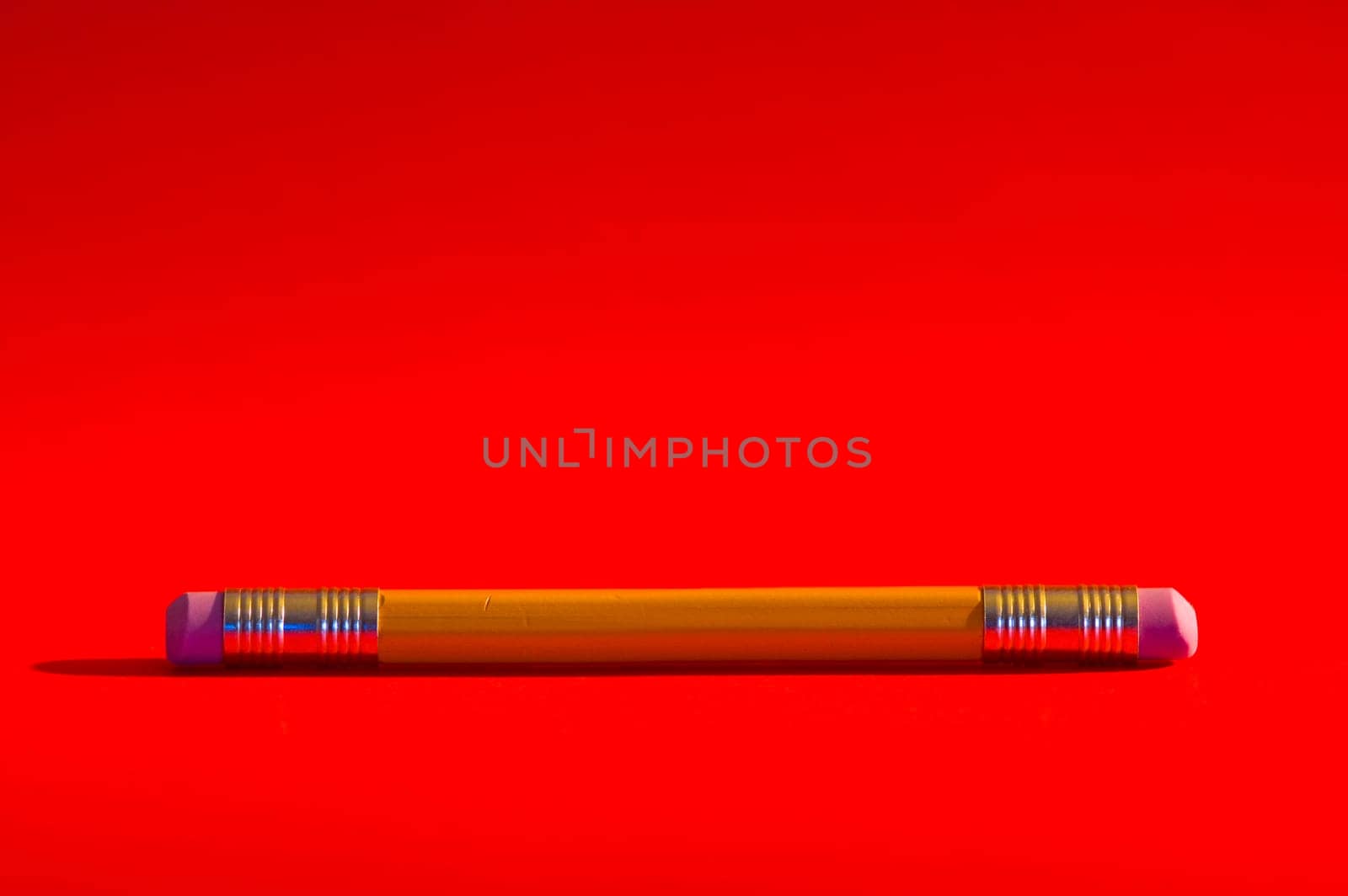 Double eraser pencil