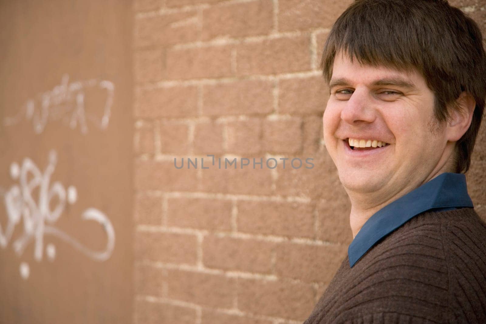 Portrait of a man smiling