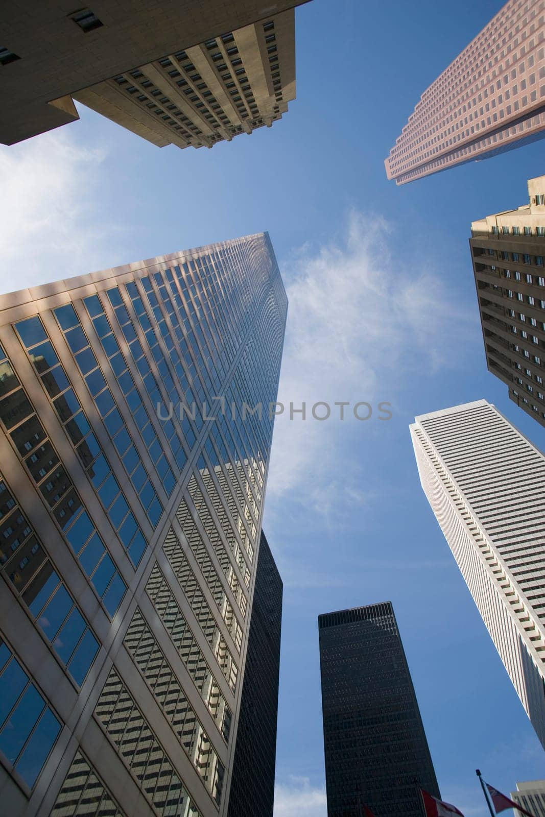View of downtown buildings