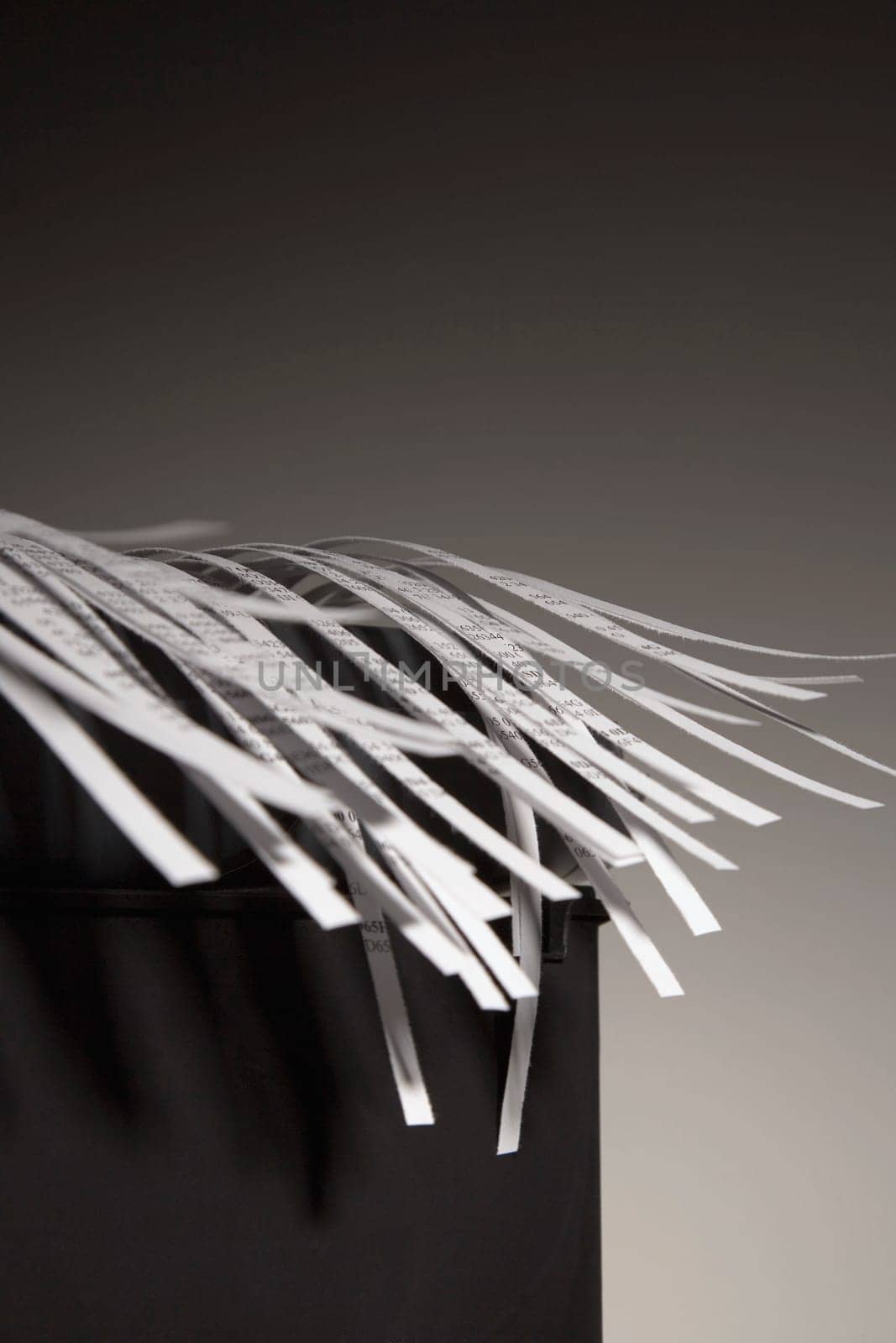 Shredded paper can