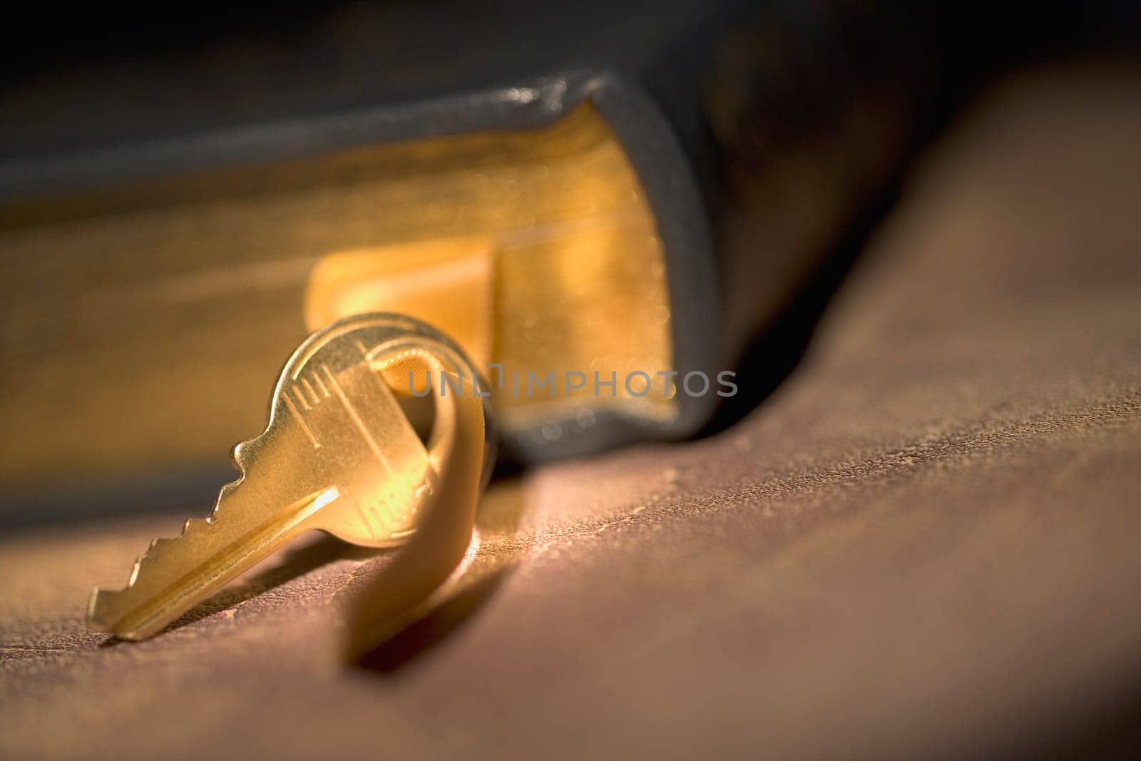 Key with a book