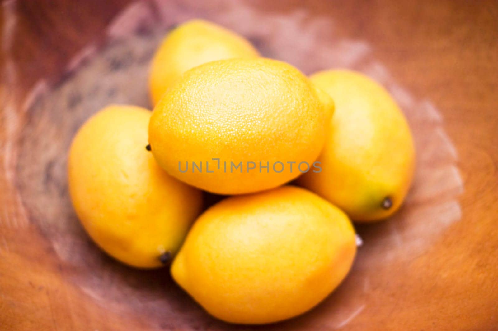 Lemons in a bowl