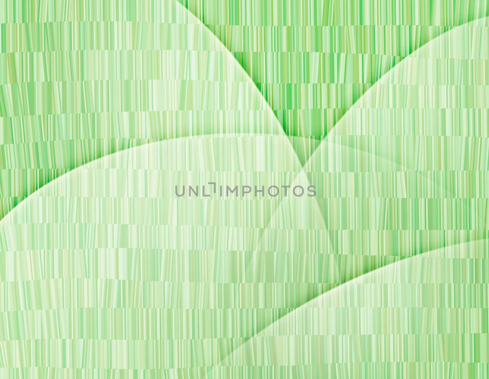 Greens abstract background