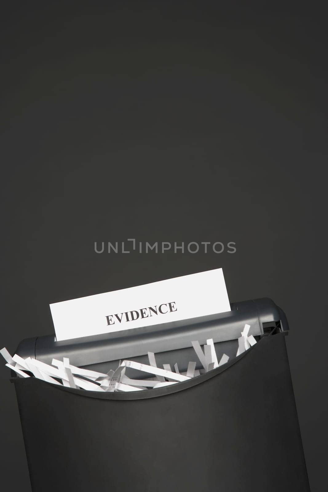 Shredding the evidence