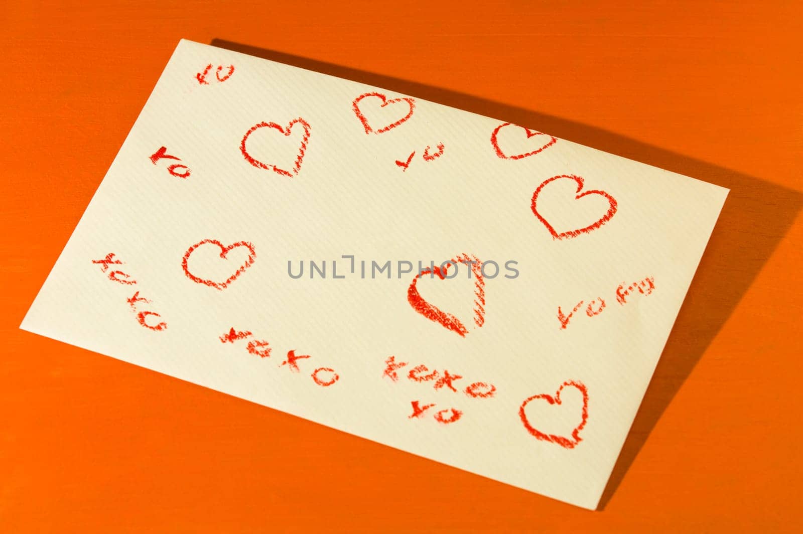Envelope for Valentine's Day