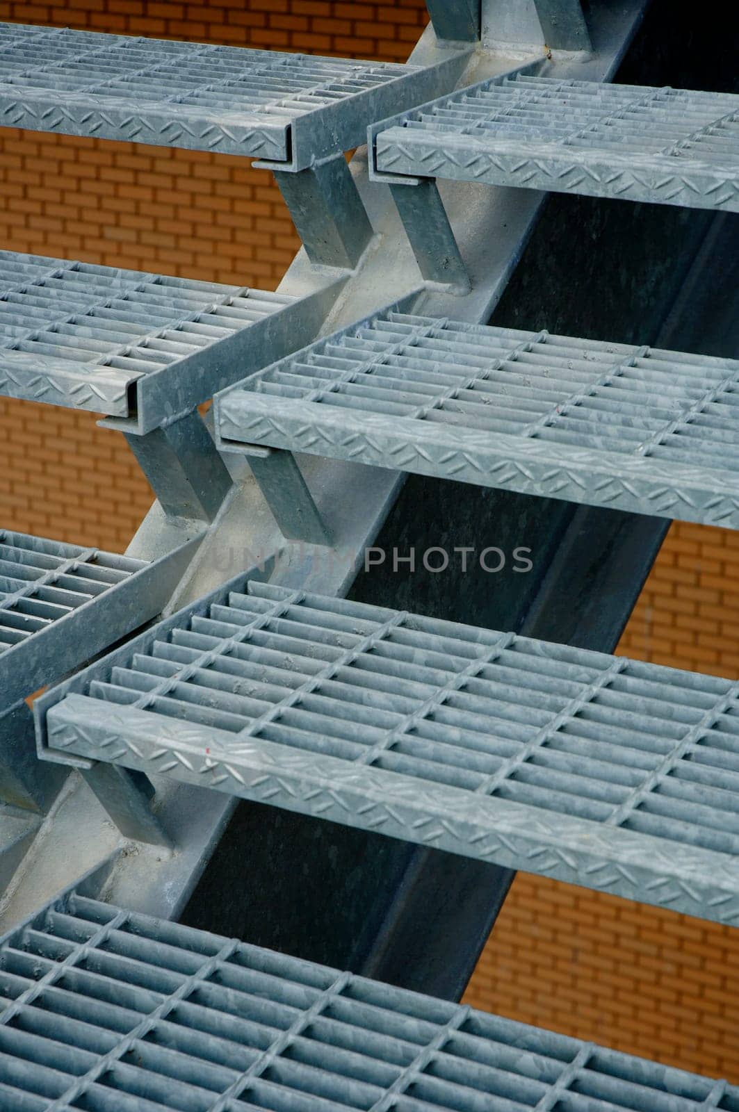Metal staircase