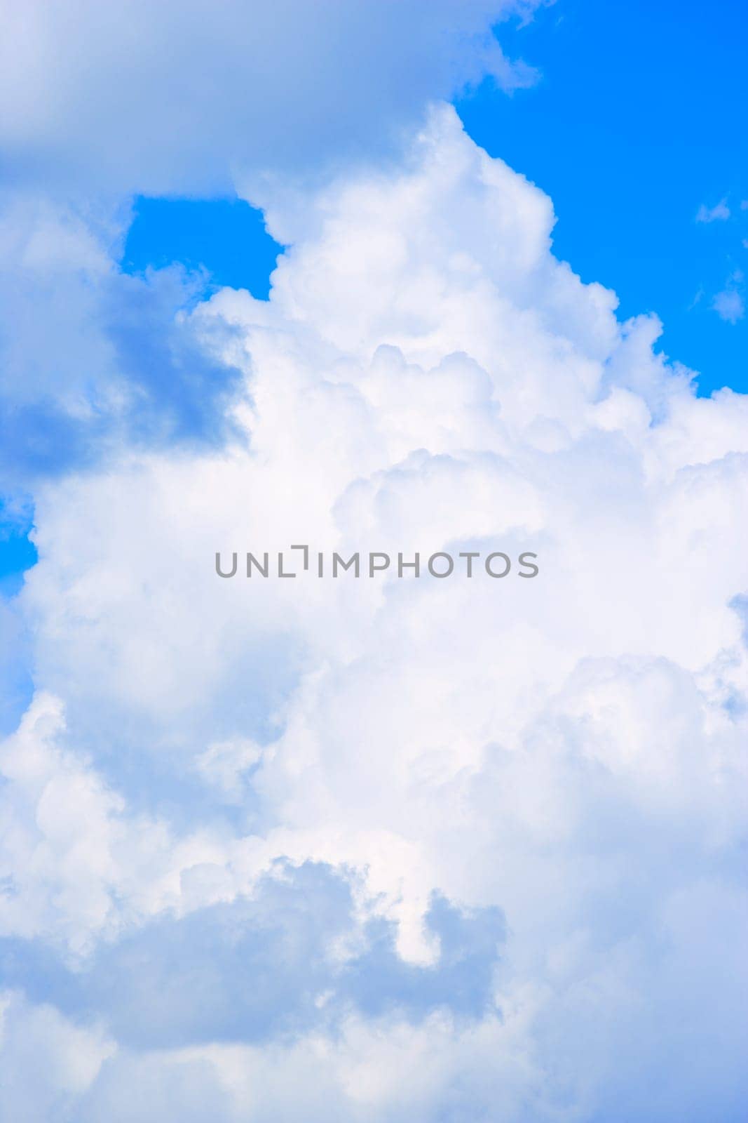 White clouds in sky